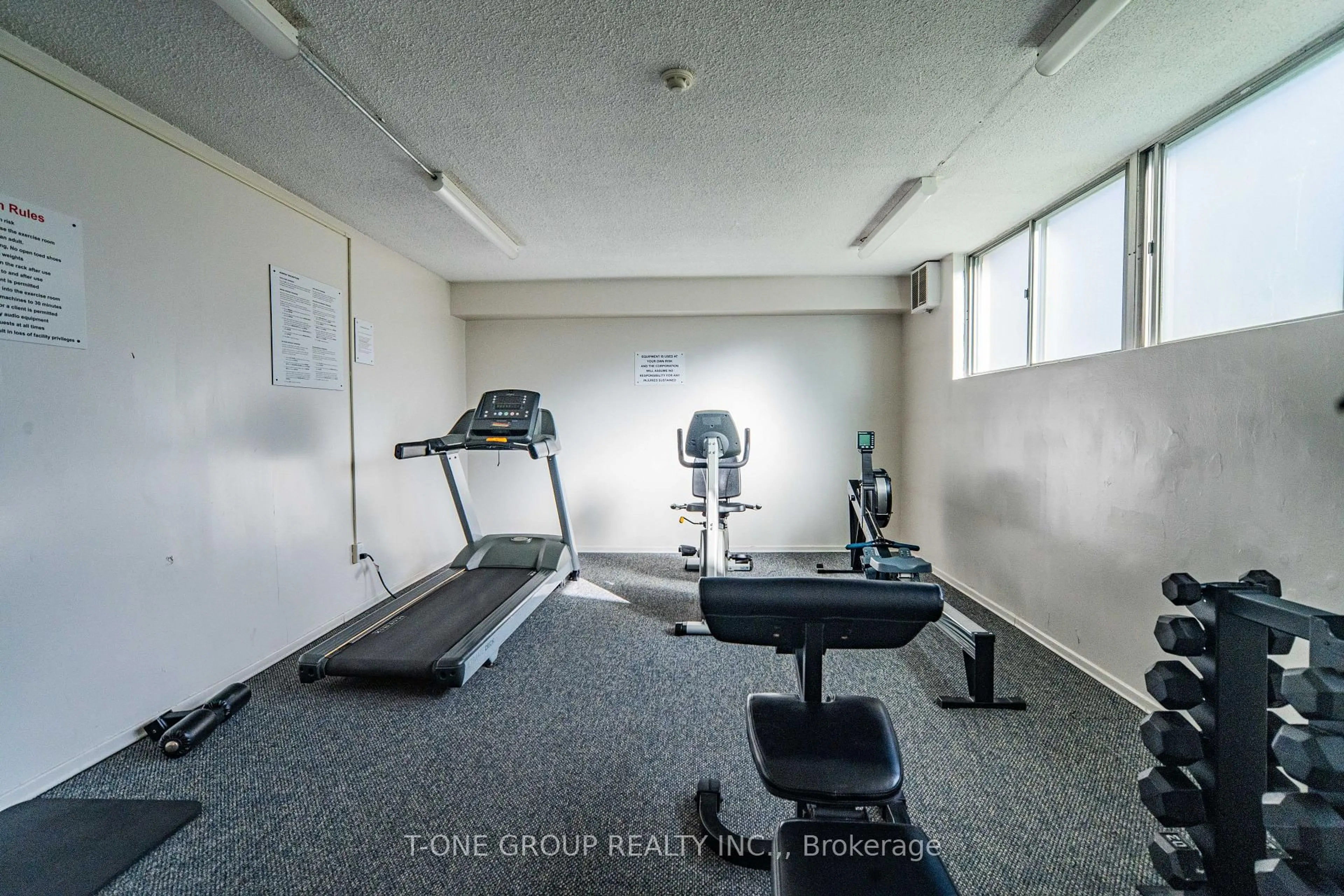 Gym or fitness room for 120 Dundalk Dr #1510, Toronto Ontario M1P 4V9