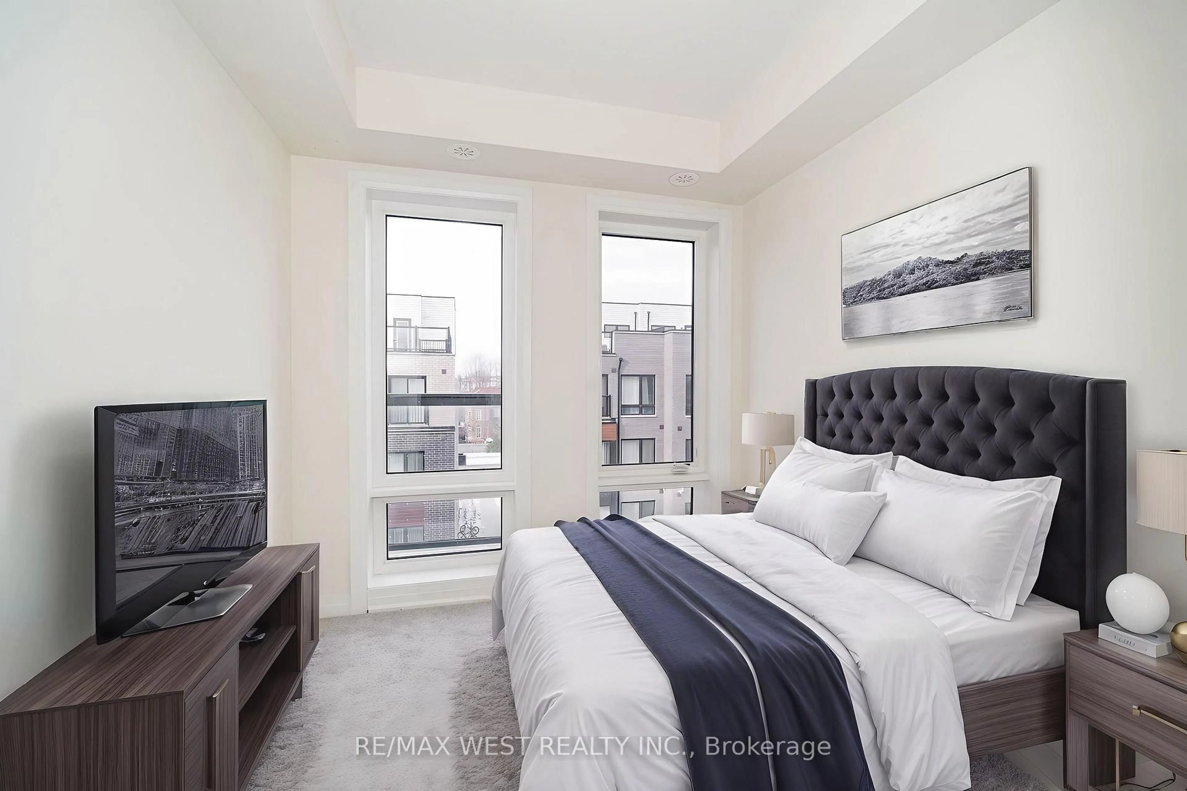 Bedroom with bed, unknown for 25 Priya Lane #7, Toronto Ontario M1B 0E8