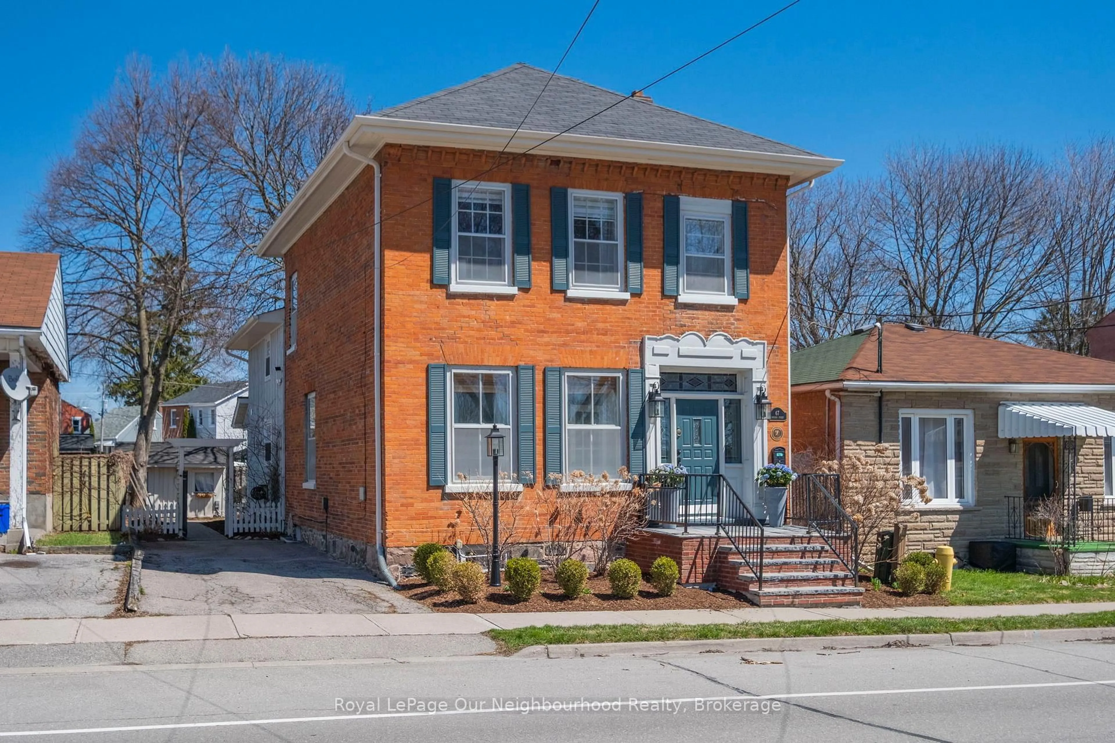 Home with brick exterior material, street for 67 Ontario St, Clarington Ontario L1C 2S6