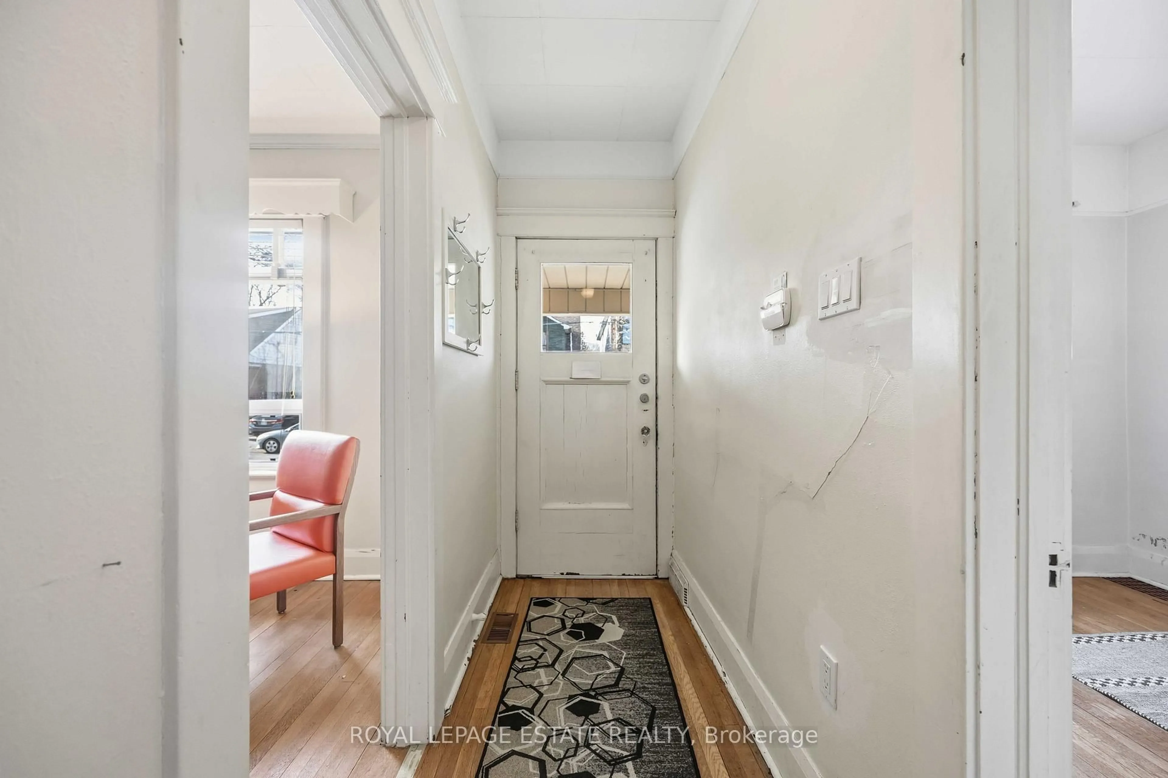 Indoor entryway for 297 Cedarvale Ave, Toronto Ontario M4C 4K3