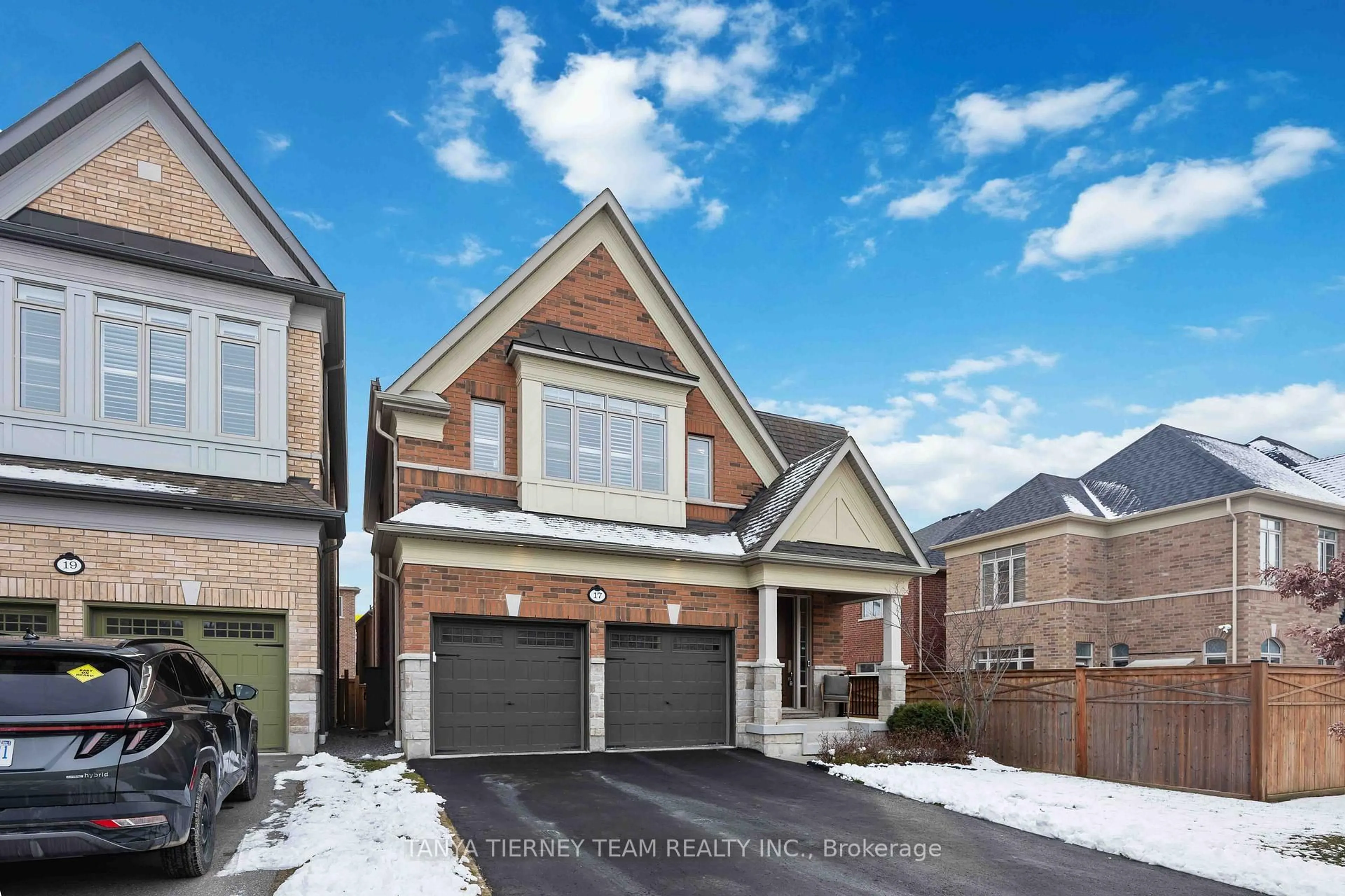 Home with brick exterior material, street for 17 Pennine Dr, Whitby Ontario L1P 0C3