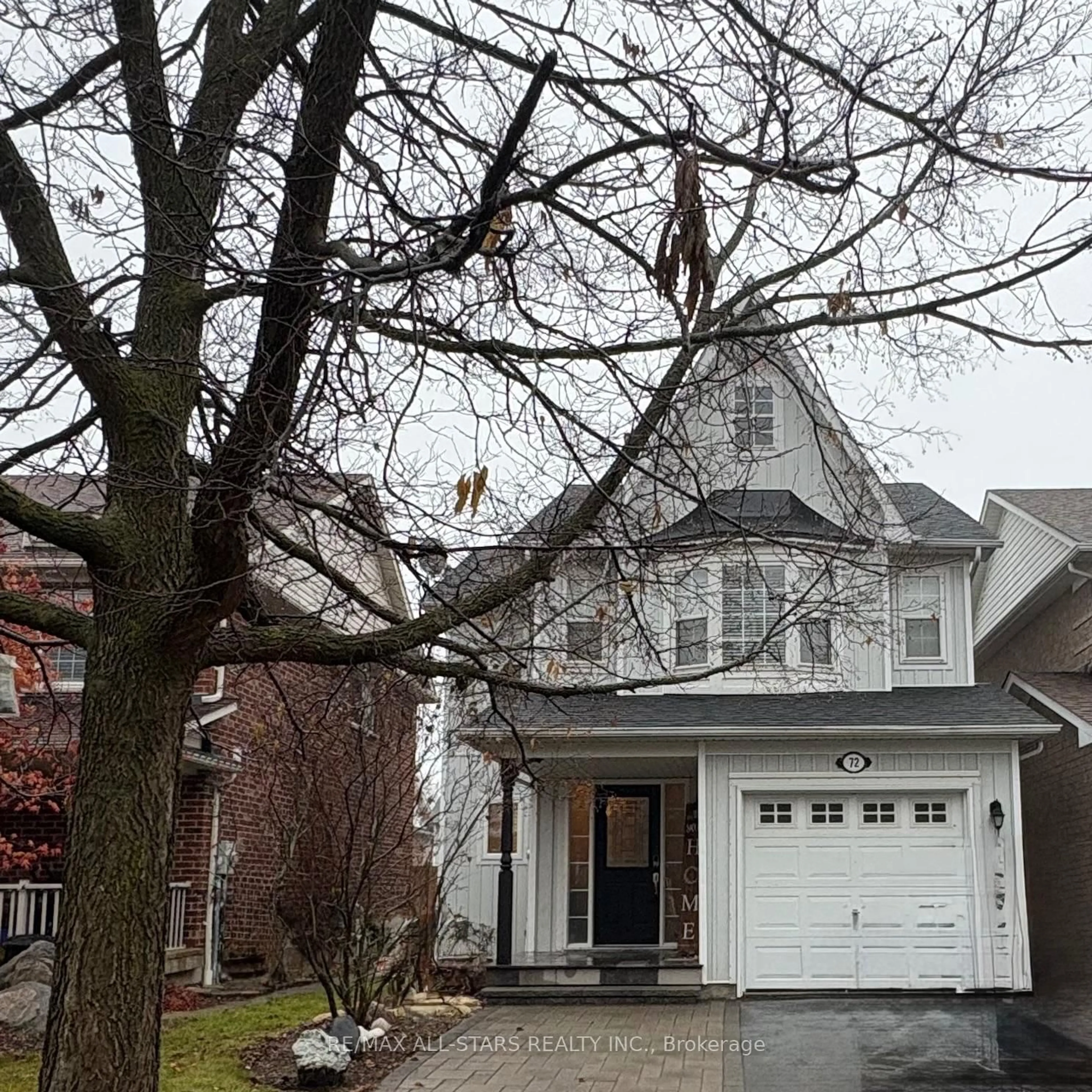 Home with brick exterior material, street for 72 Wessex Dr, Whitby Ontario L1M 2C2