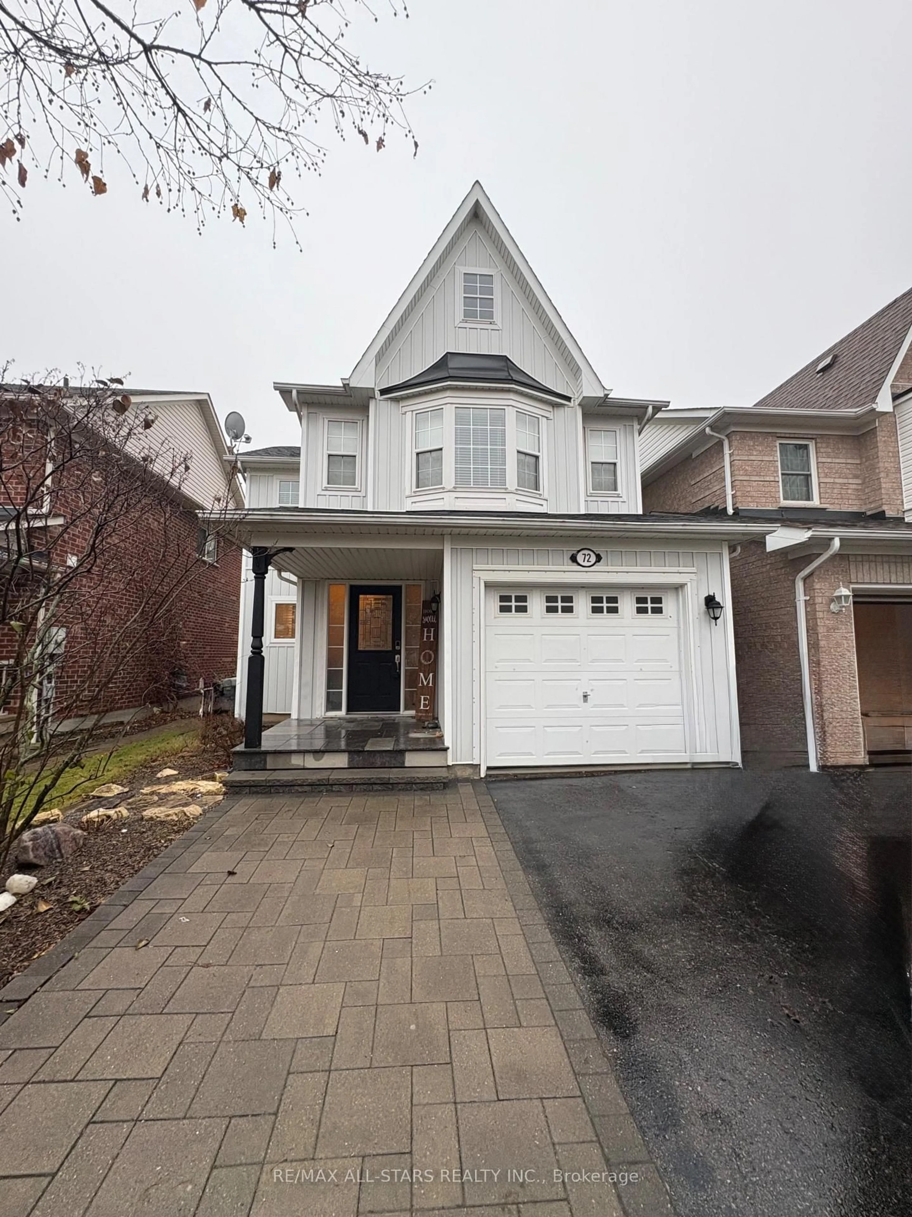 Home with brick exterior material, street for 72 Wessex Dr, Whitby Ontario L1M 2C2