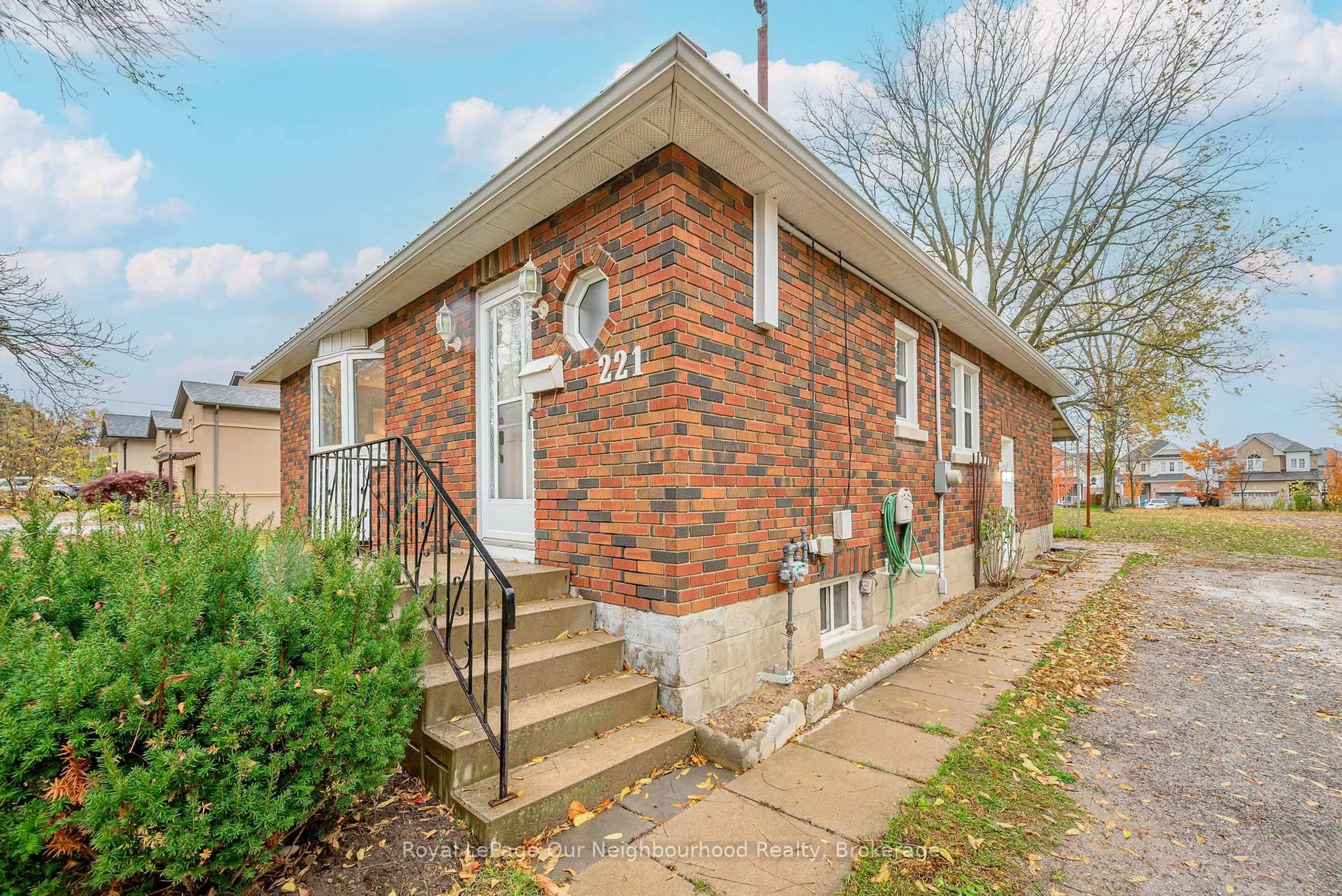 Home with brick exterior material, street for 221 Liberty St, Clarington Ontario L1C 2M6