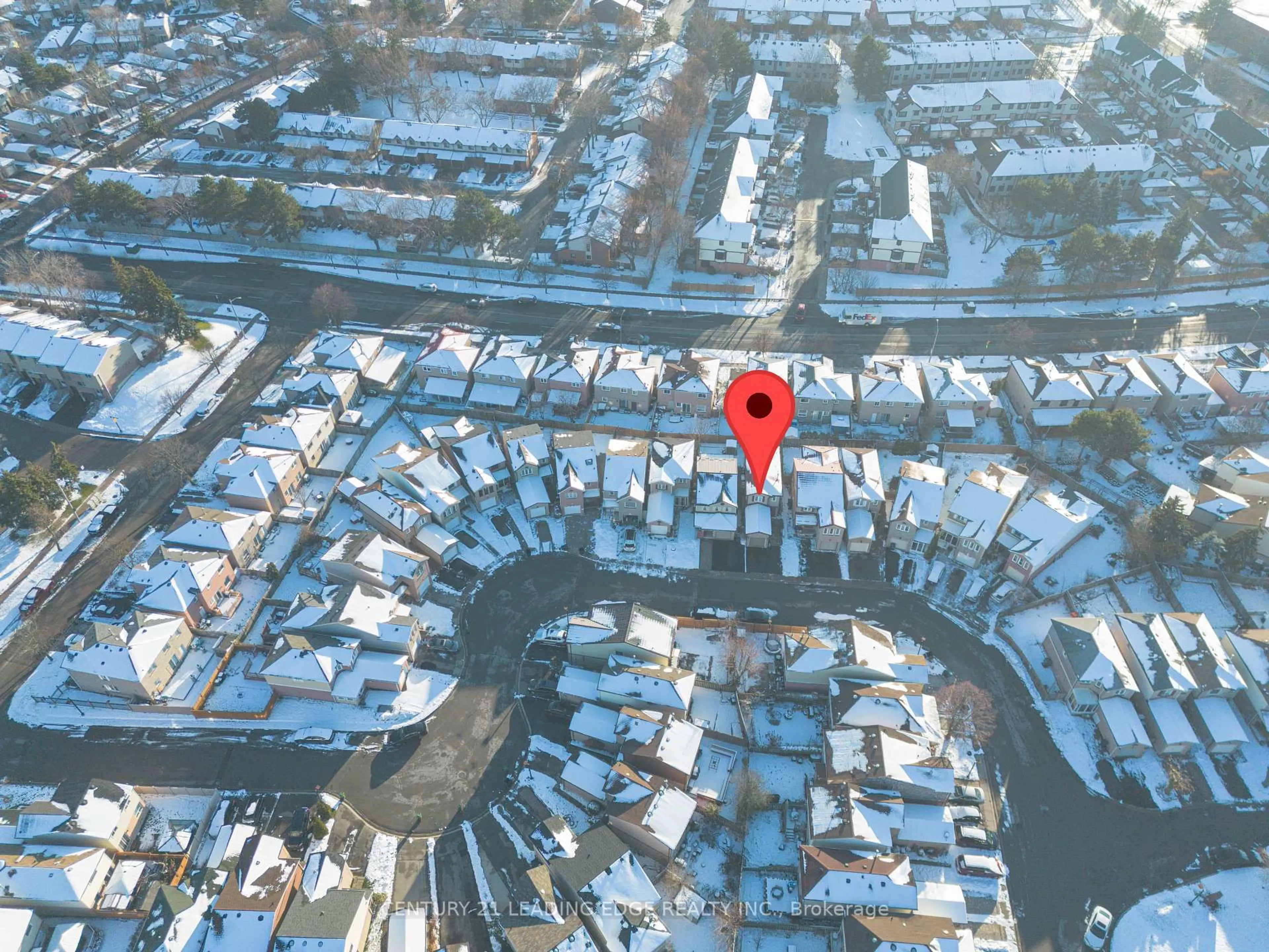 Picture of a map for 109 Plumrose Ptwy, Toronto Ontario M1B 4B6