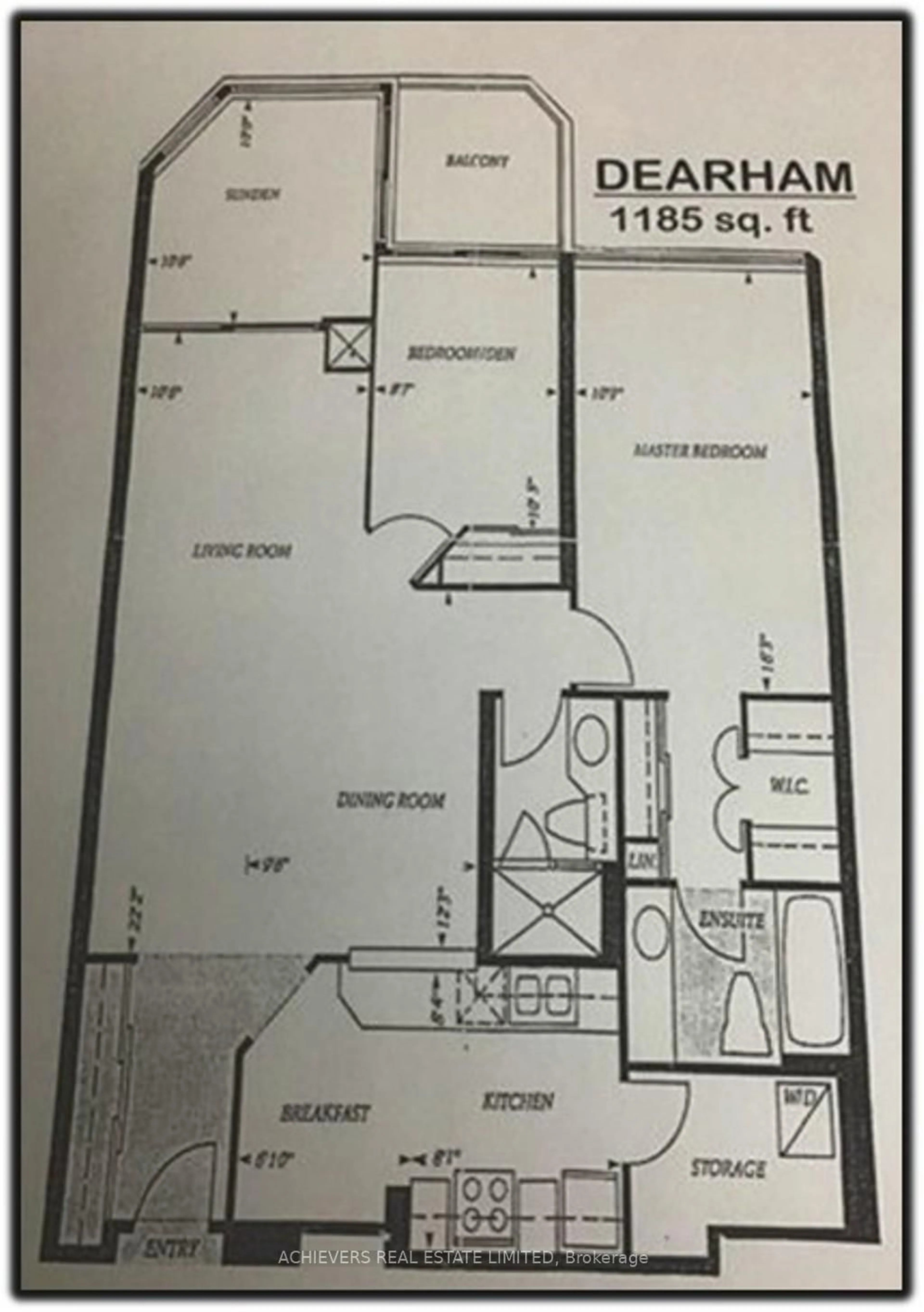 Floor plan for 10 Guildwood Pkwy #926, Toronto Ontario M1E 5B5