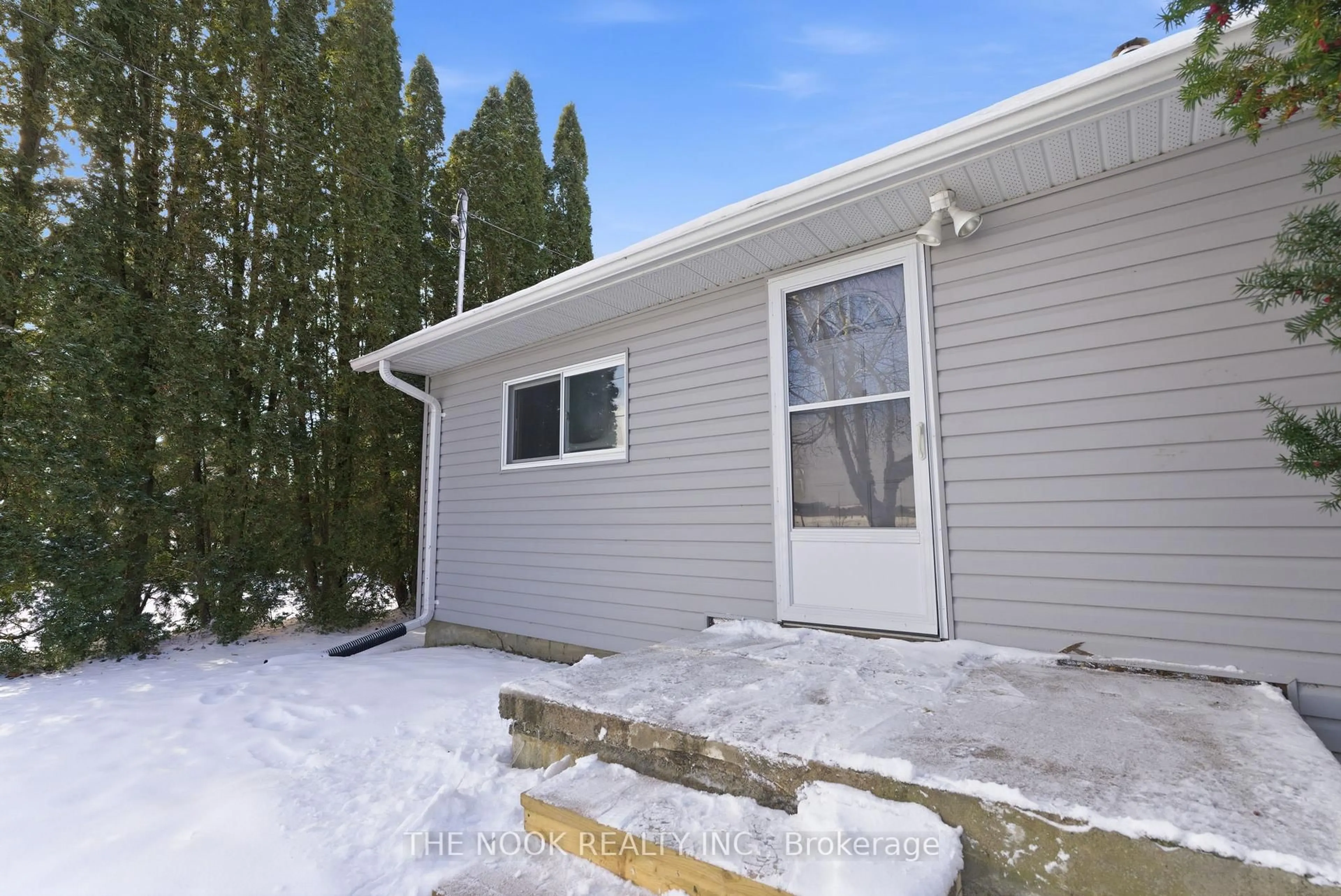 Home with vinyl exterior material, street for 16870 Nestleton Rd, Scugog Ontario L0B 1L0