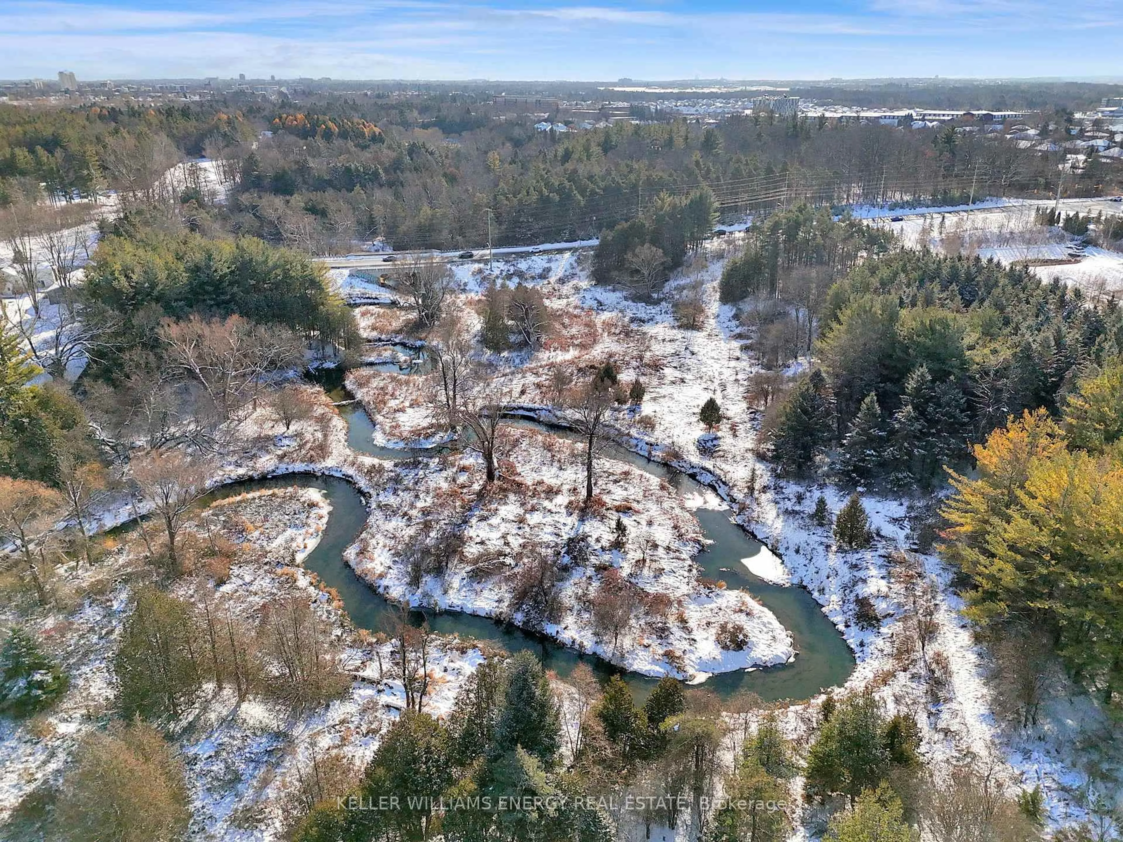 A pic from outside/outdoor area/front of a property/back of a property/a pic from drone, forest/trees view for 2086 Avalon St, Oshawa Ontario L1L 1A7