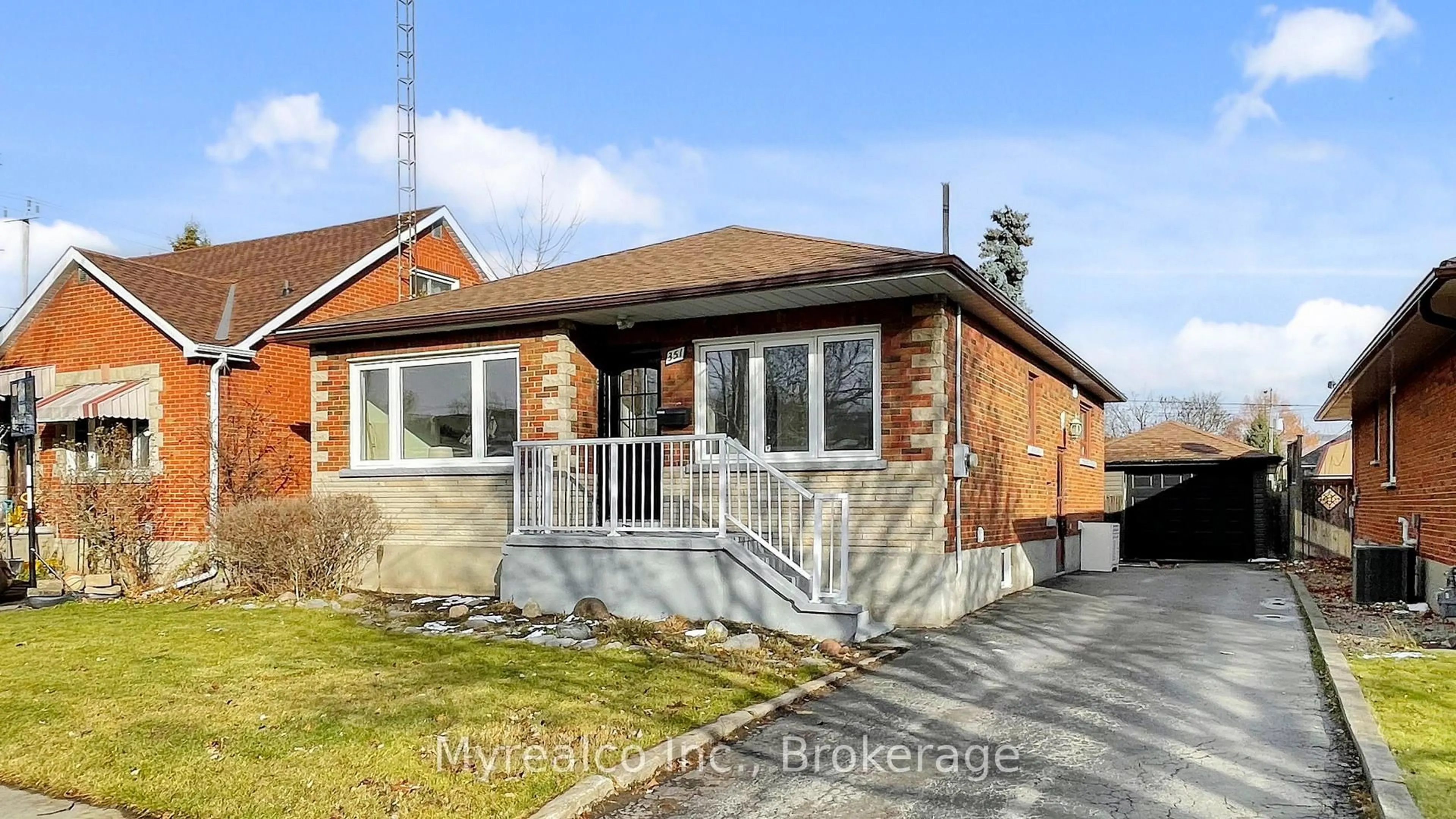 Home with brick exterior material, street for 351 Lasalle Ave, Oshawa Ontario L1H 5Y8