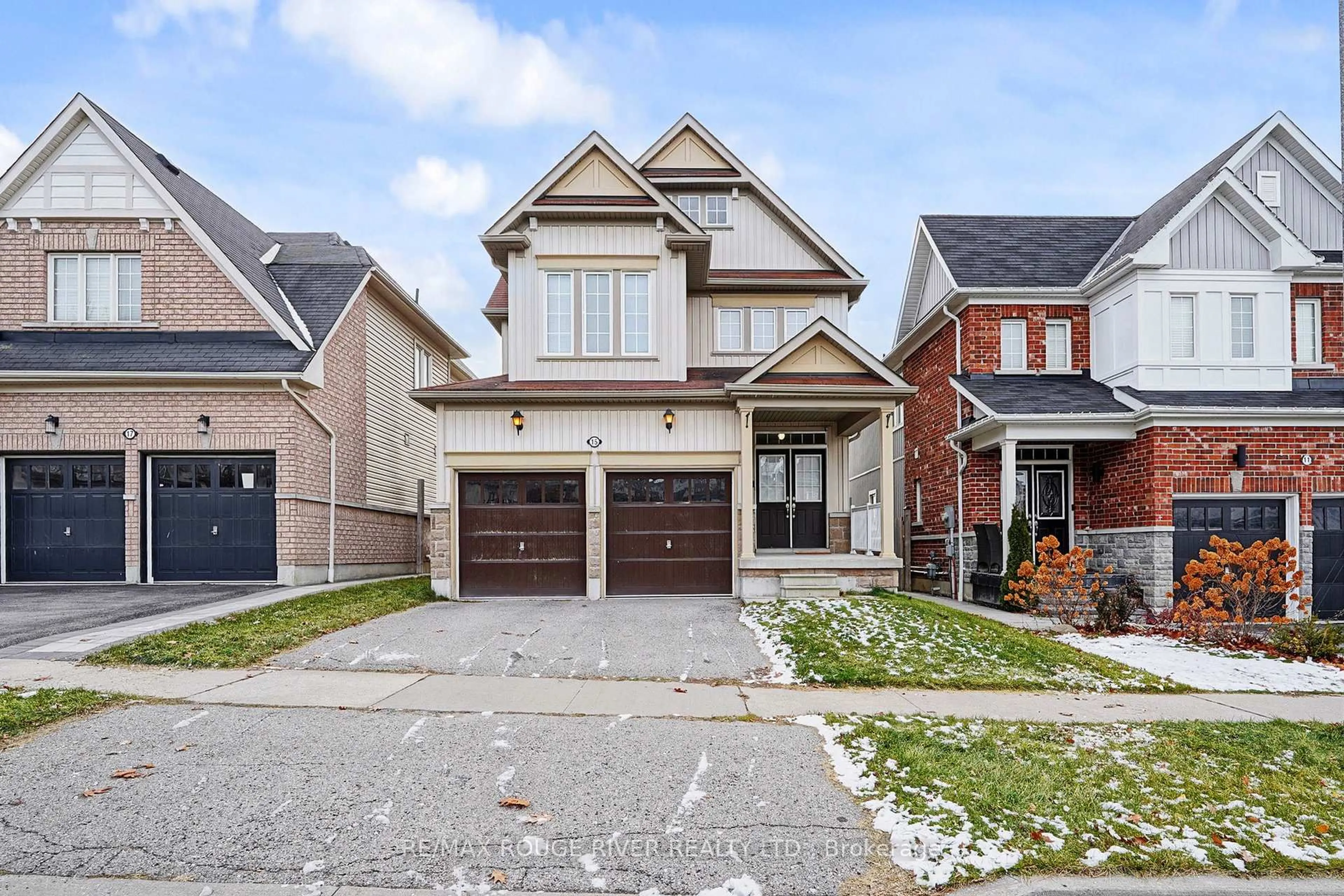 Home with brick exterior material, street for 15 Adanac Dr, Whitby Ontario L1N 0J4