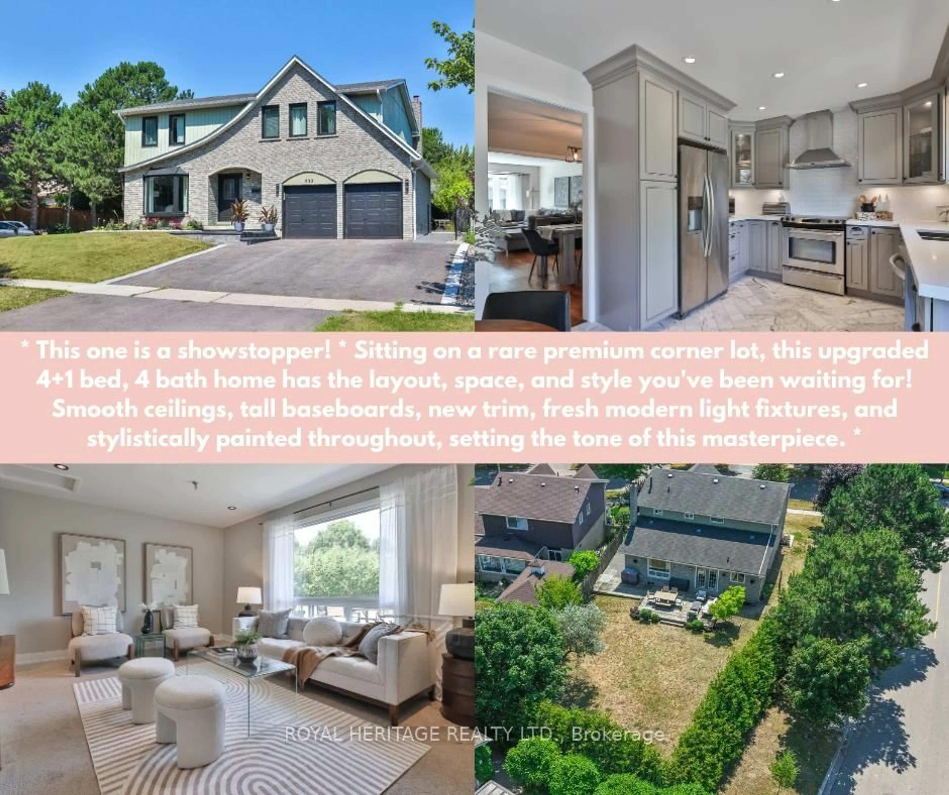 Home with brick exterior material, street for 532 Powell Rd, Whitby Ontario L1N 6Y7