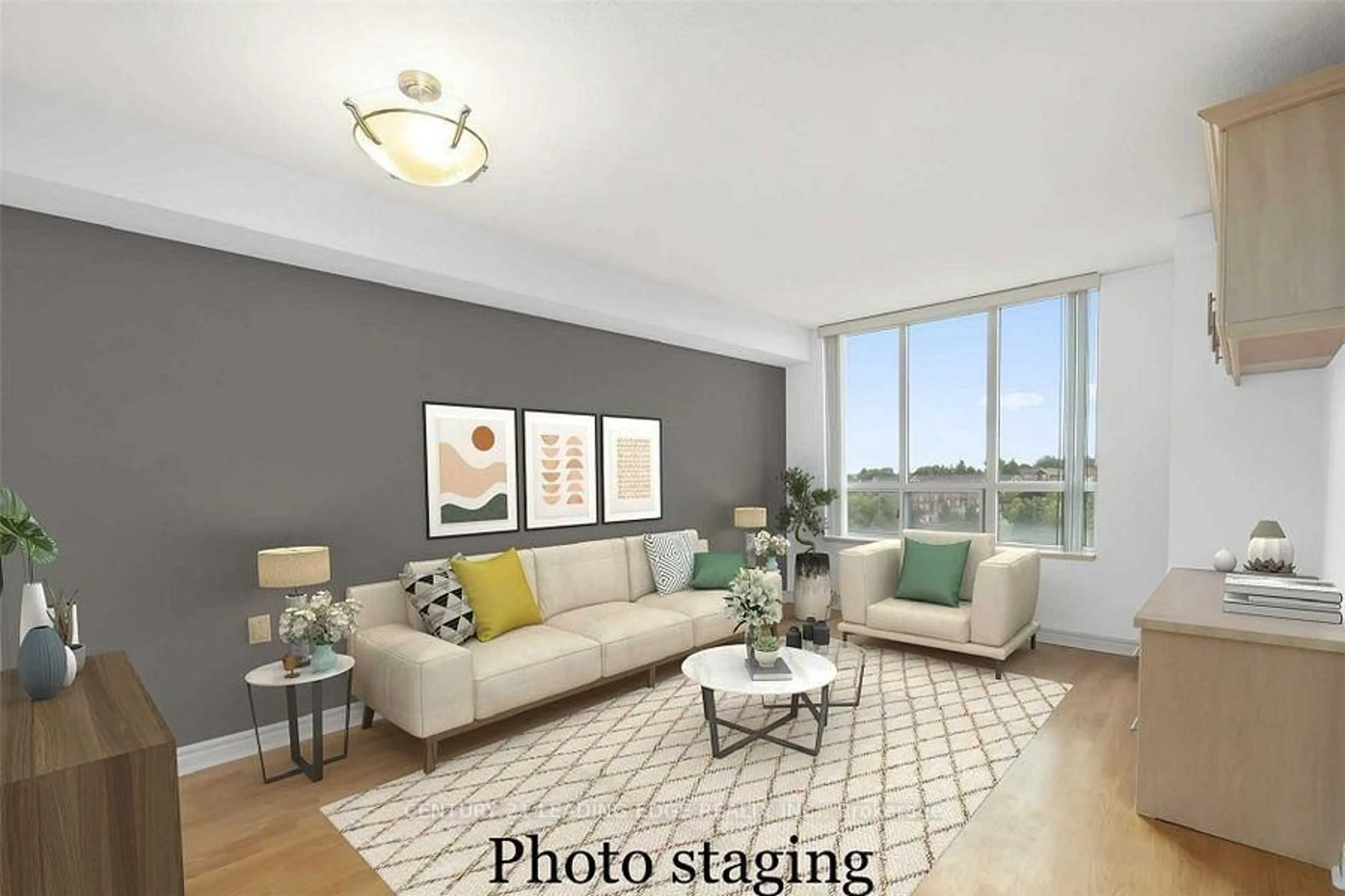 Living room with furniture, unknown for 2627 Mccowan Rd #813, Toronto Ontario M1S 5T1