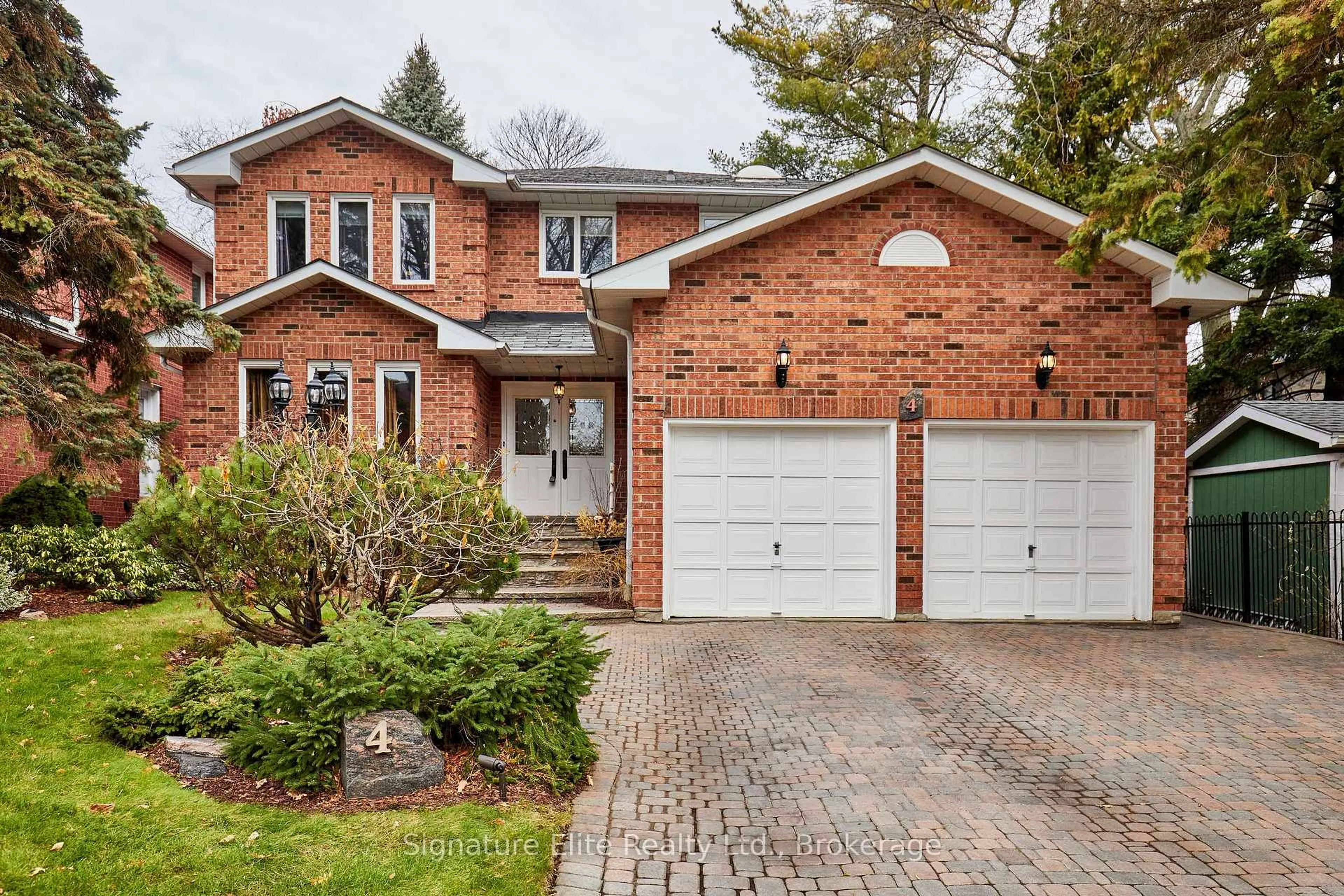 Home with brick exterior material, street for 4 Camor Crt, Toronto Ontario M1C 4V5