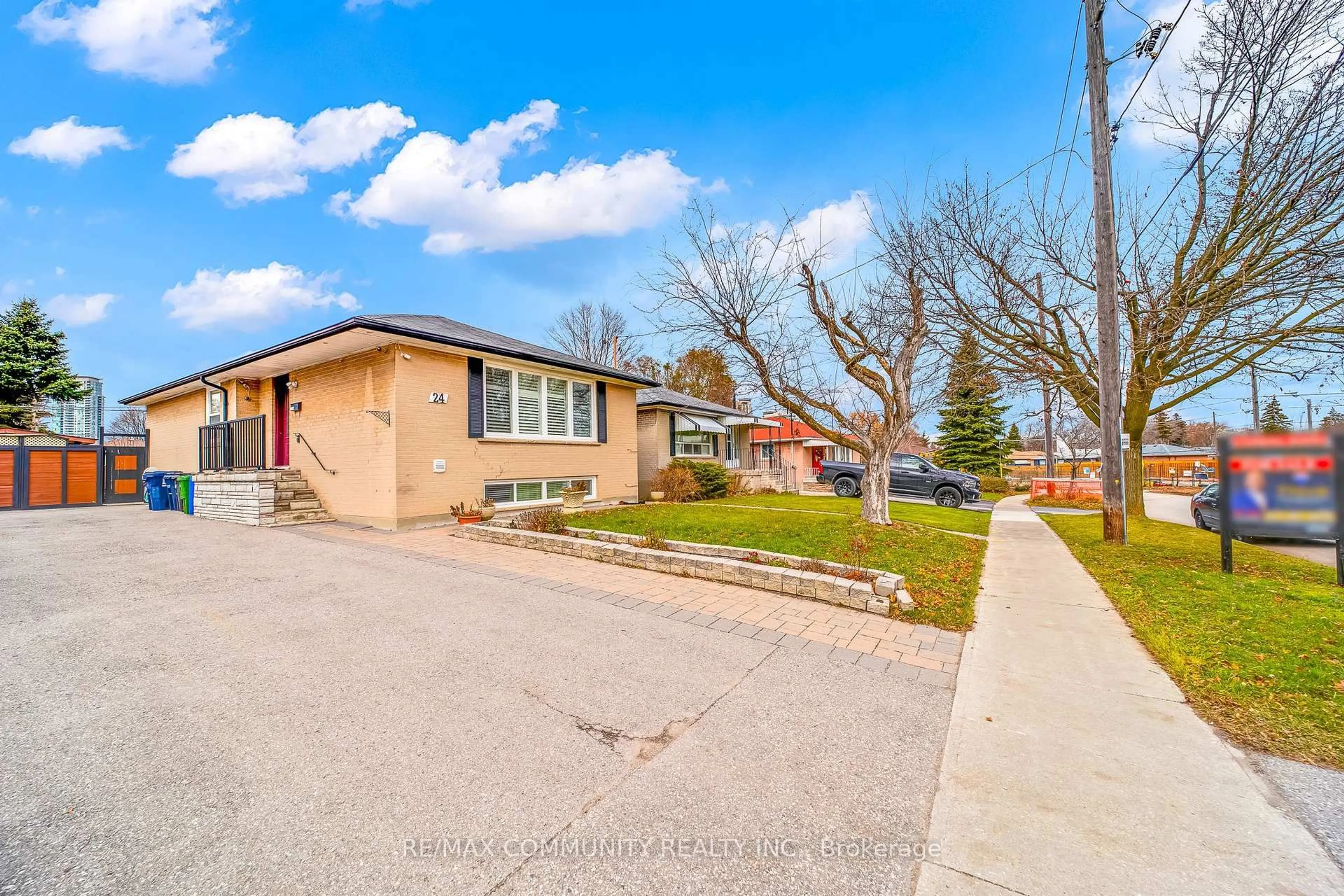 Home with brick exterior material, street for 24 Hurley Cres, Toronto Ontario M1P 4H4