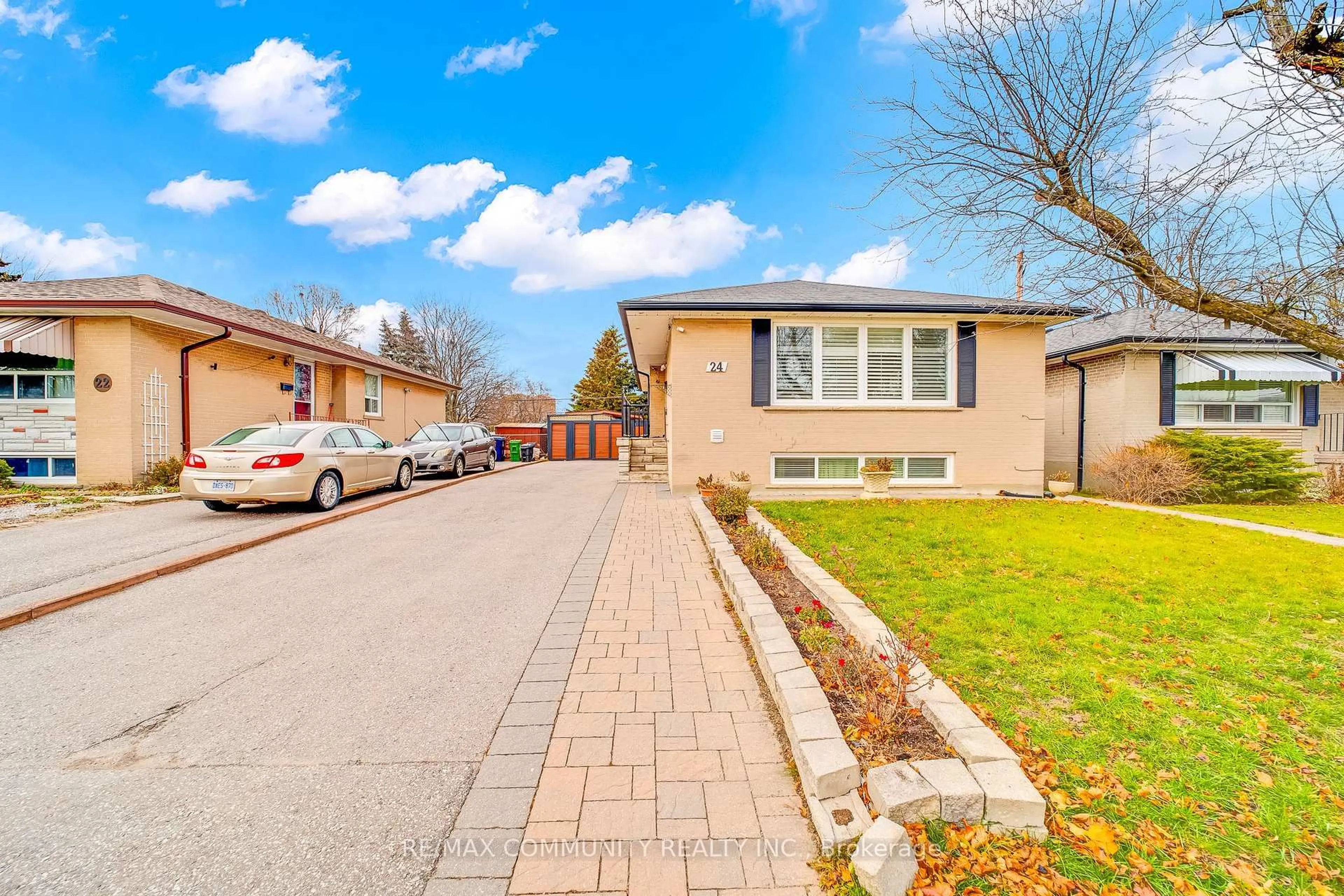 Home with brick exterior material, street for 24 Hurley Cres, Toronto Ontario M1P 4H4