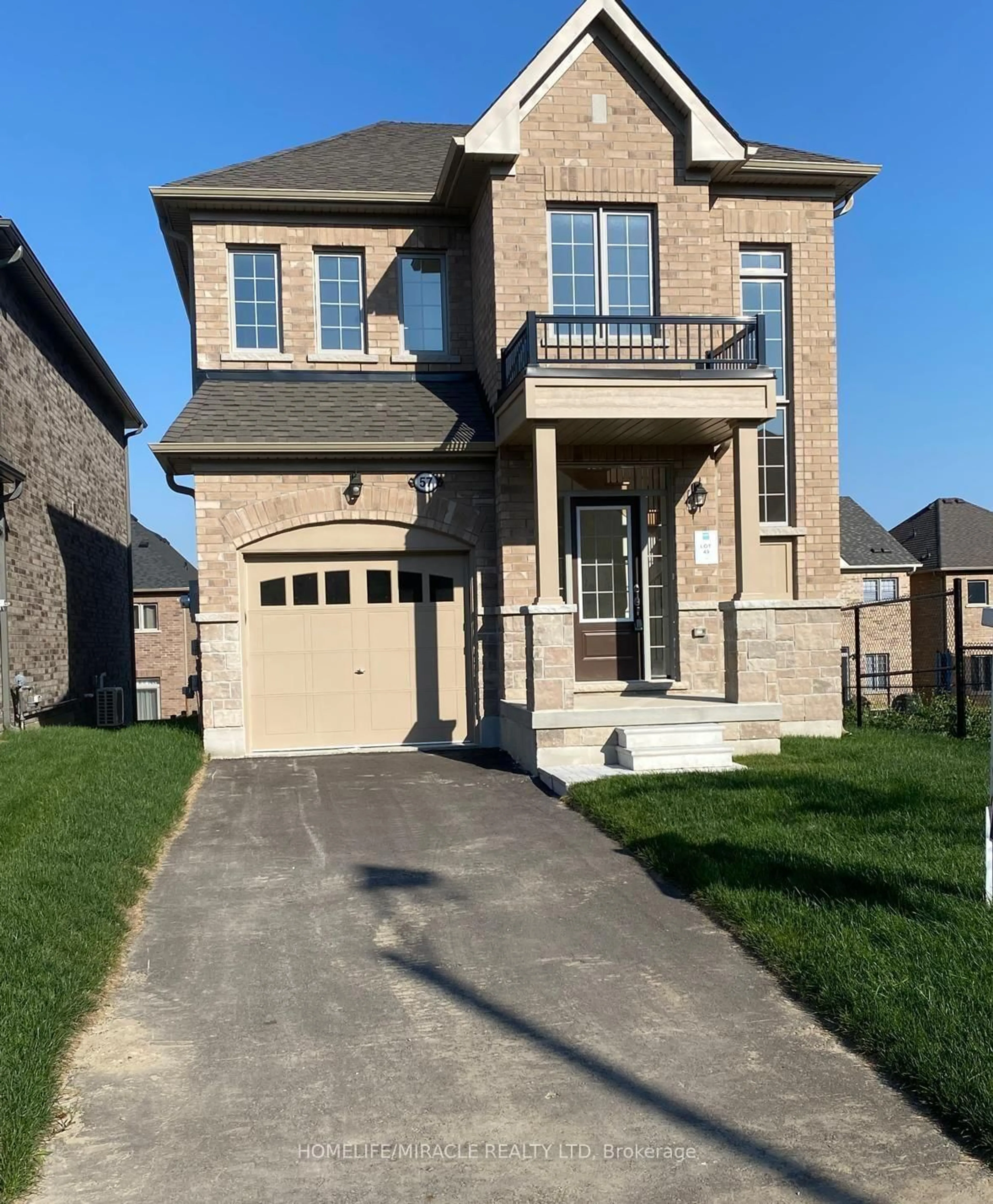 Home with brick exterior material, street for 57 North Garden Blvd, Scugog Ontario L0L 0L0