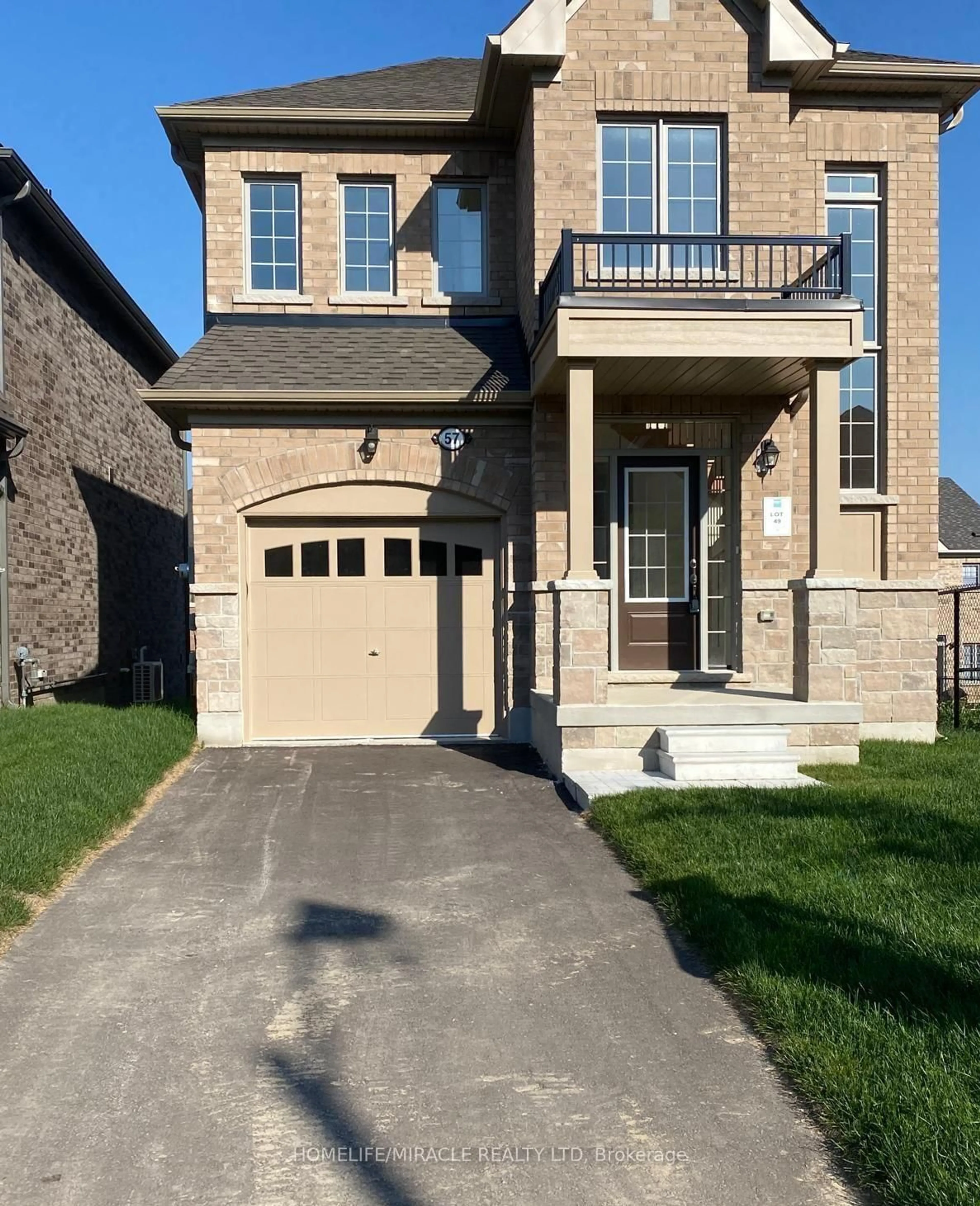 Home with brick exterior material, street for 57 North Garden Blvd, Scugog Ontario L0L 0L0