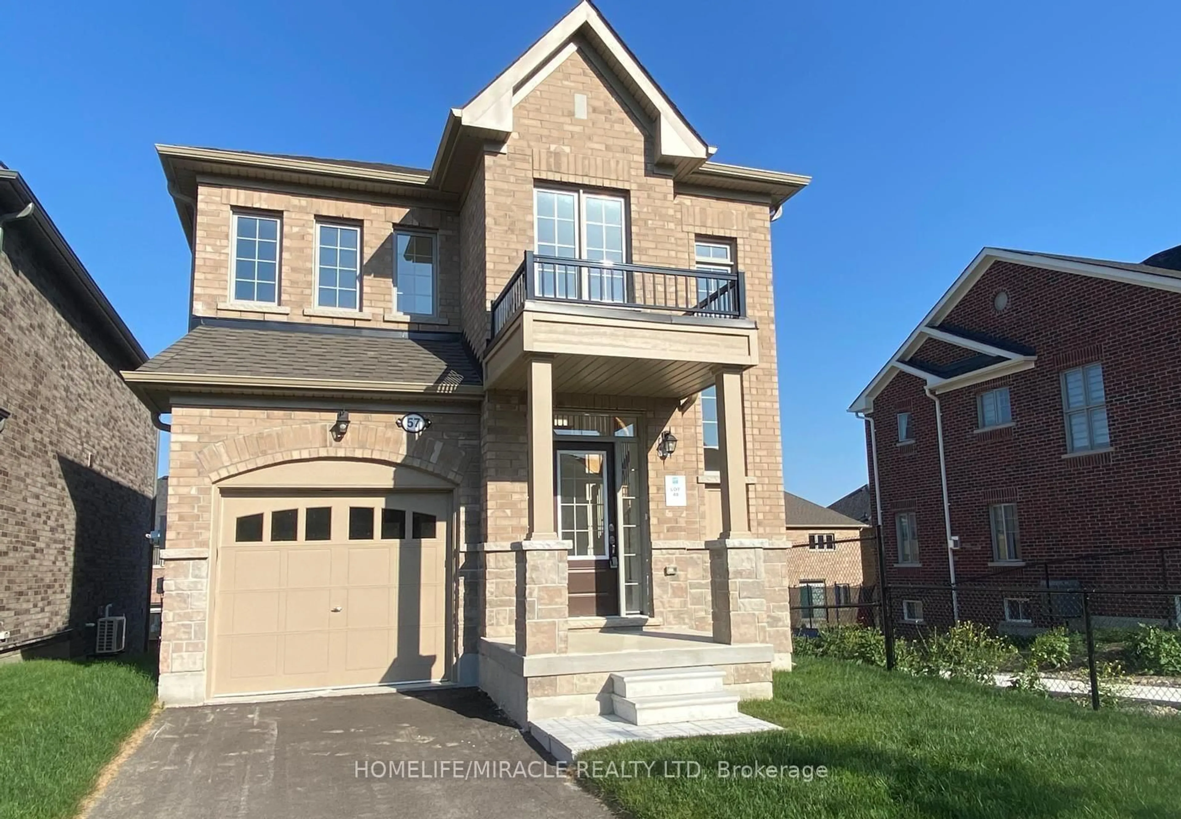 Home with brick exterior material, street for 57 North Garden Blvd, Scugog Ontario L0L 0L0