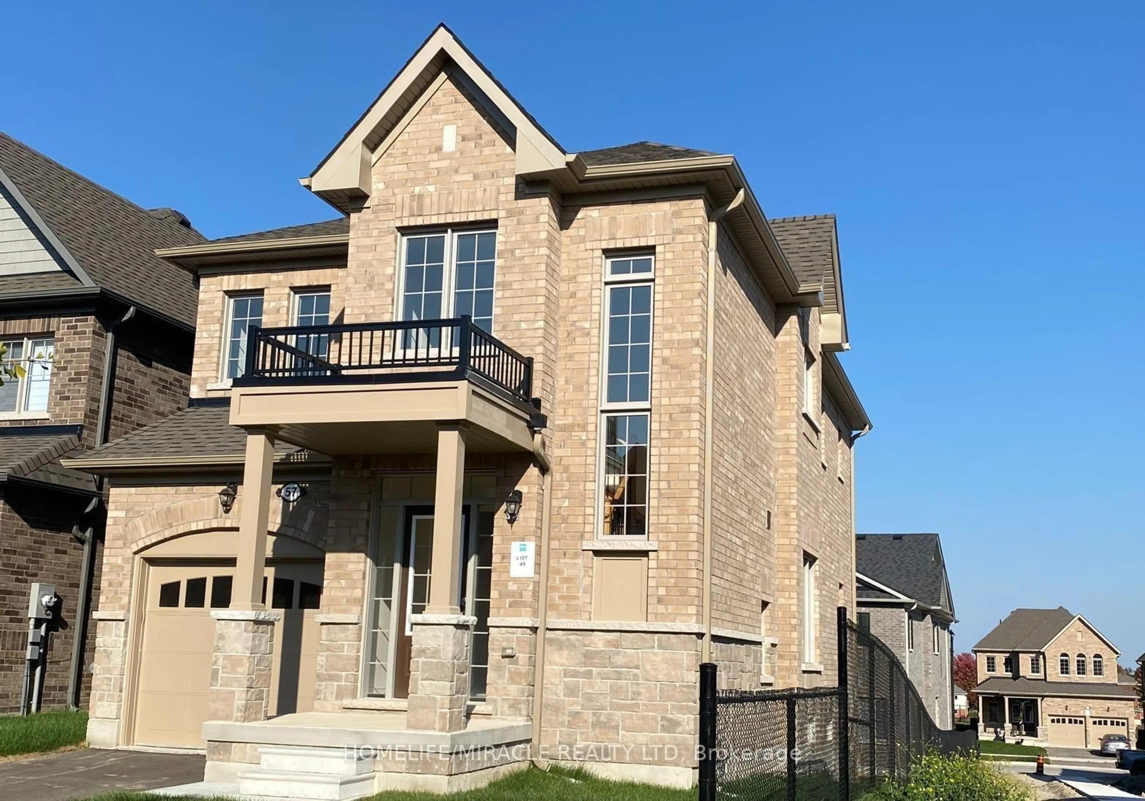 Home with brick exterior material, street for 57 North Garden Blvd, Scugog Ontario L0L 0L0