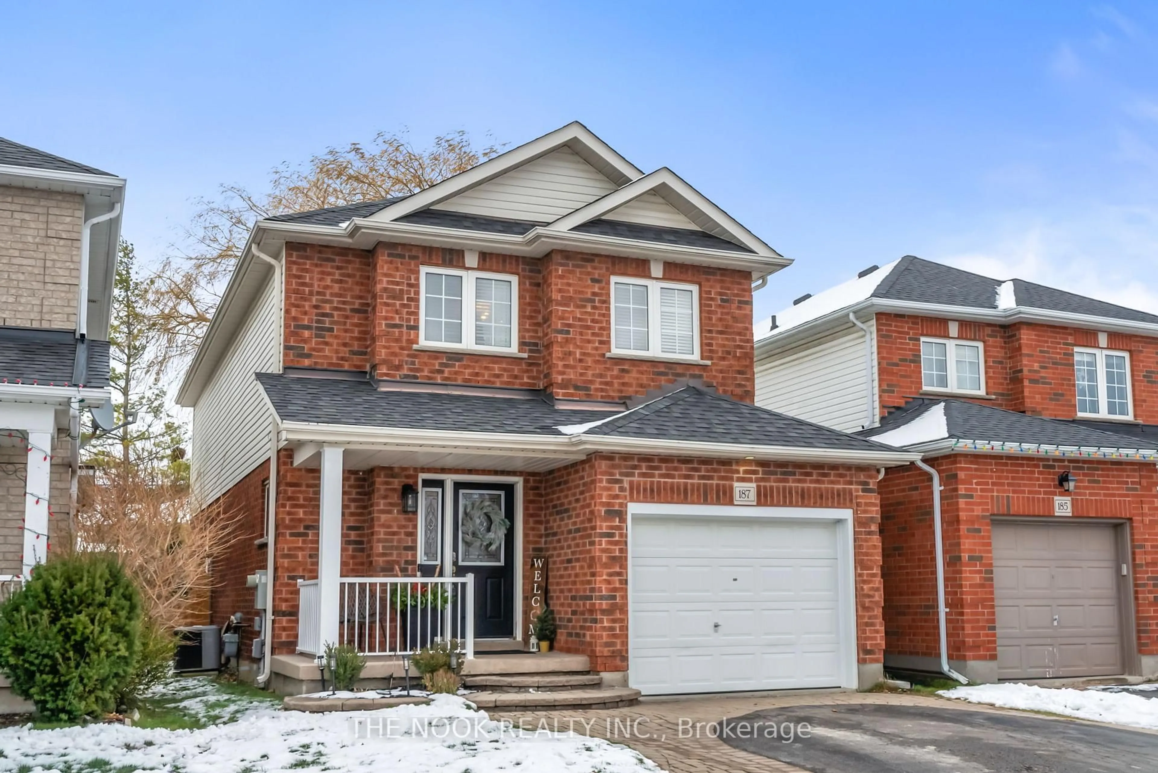 Home with brick exterior material, street for 187 High St, Clarington Ontario L1C 5G2