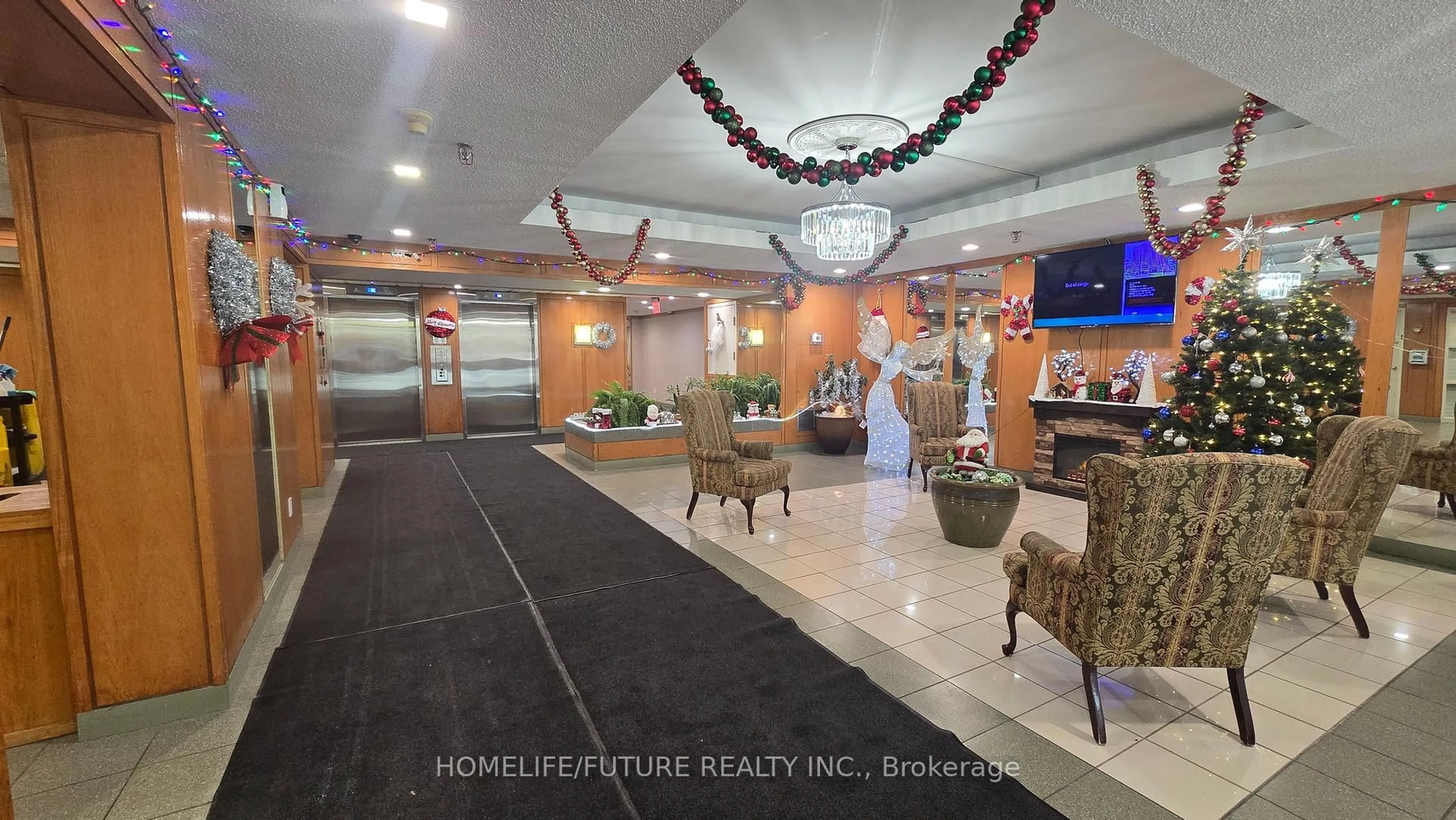 Lobby for 410 Mclevin Ave #1502, Toronto Ontario M1B 5J5