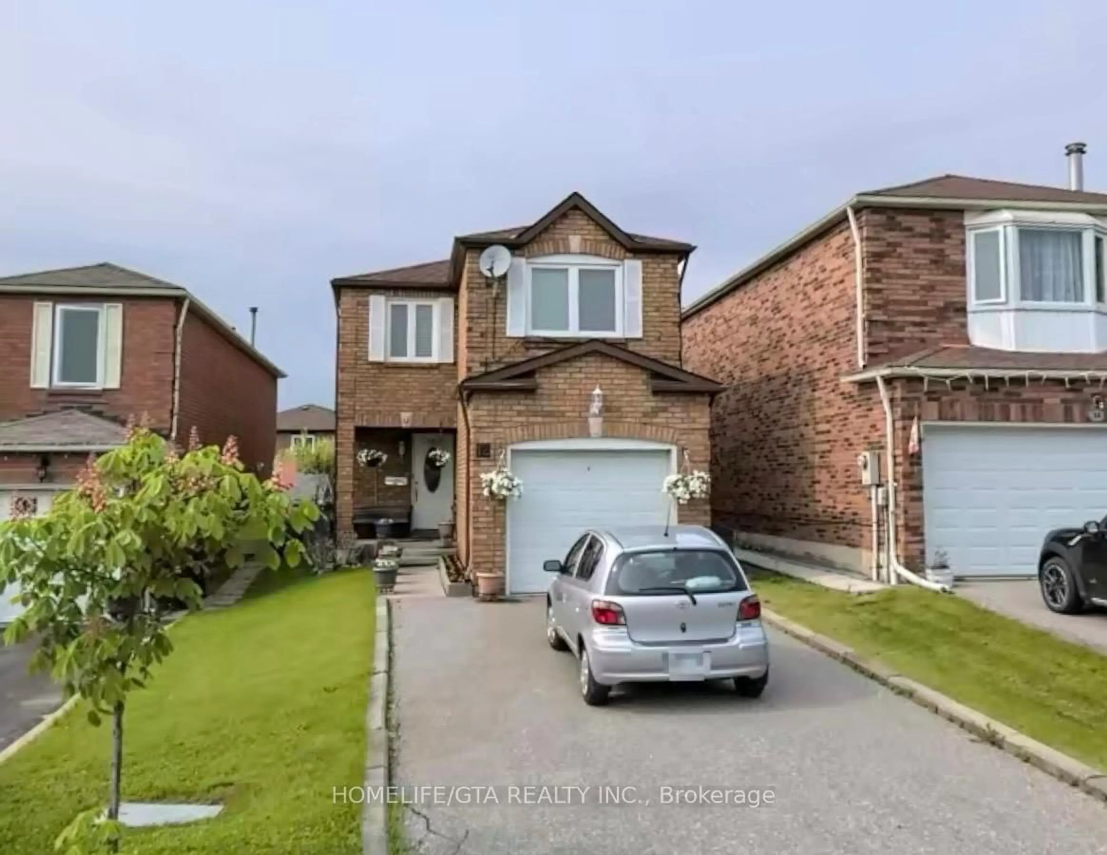 Home with brick exterior material, street for 12 Grayson Cres, Toronto Ontario M1B 5B4