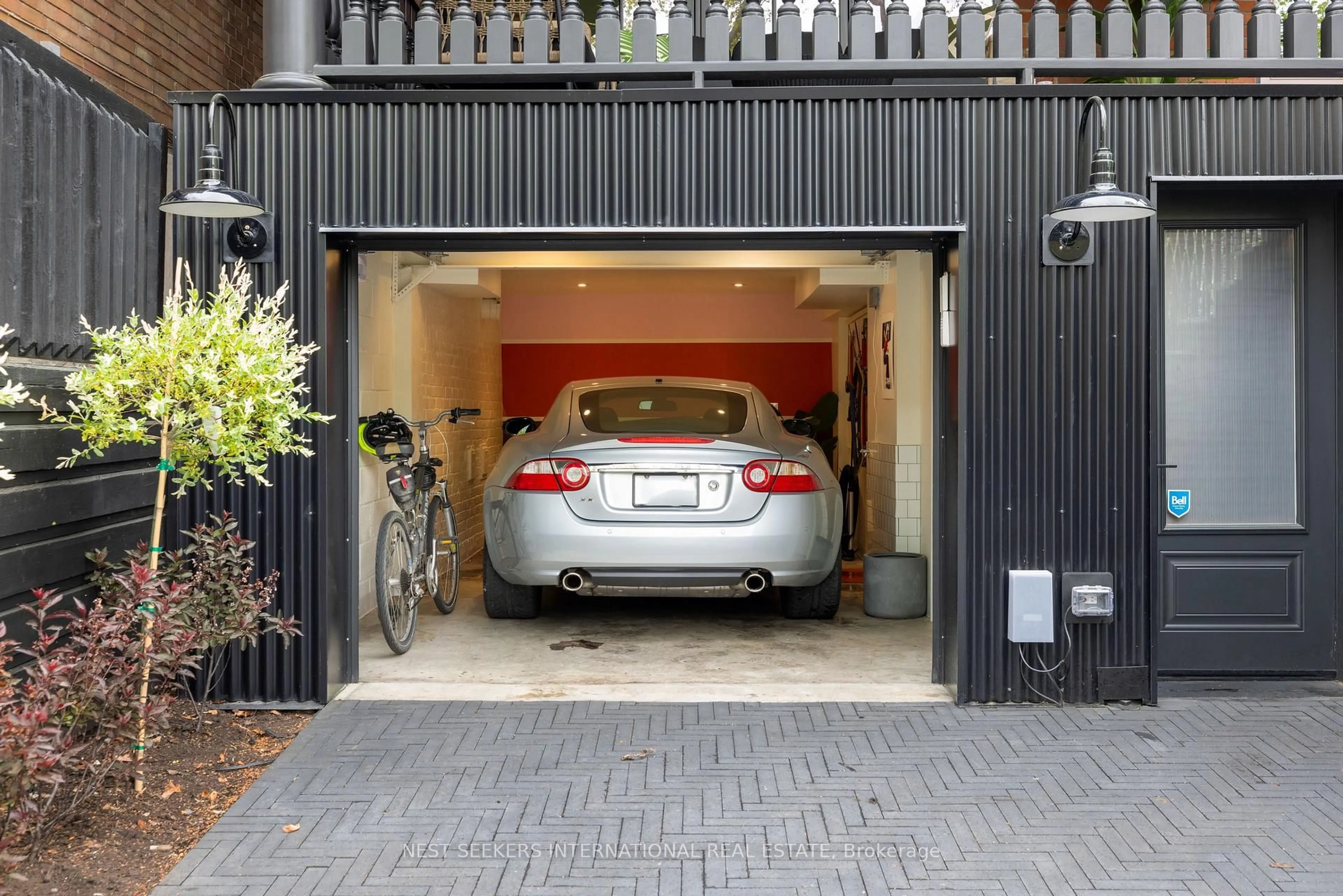 Indoor garage for 203 Willow Ave, Toronto Ontario M4E 3K4