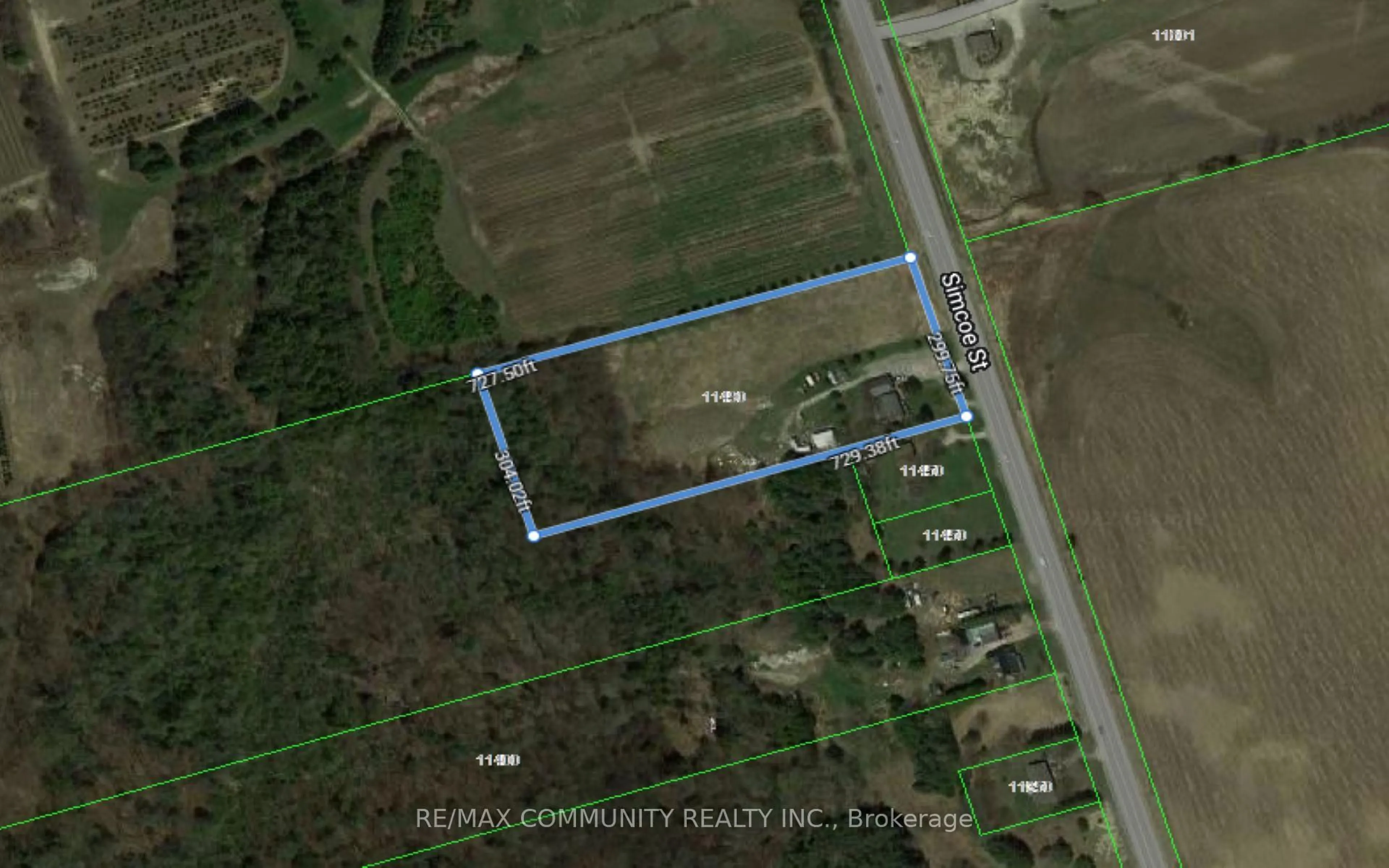 A pic from outside/outdoor area/front of a property/back of a property/a pic from drone, building for 11490 Simcoe St, Scugog Ontario L9L 1B3