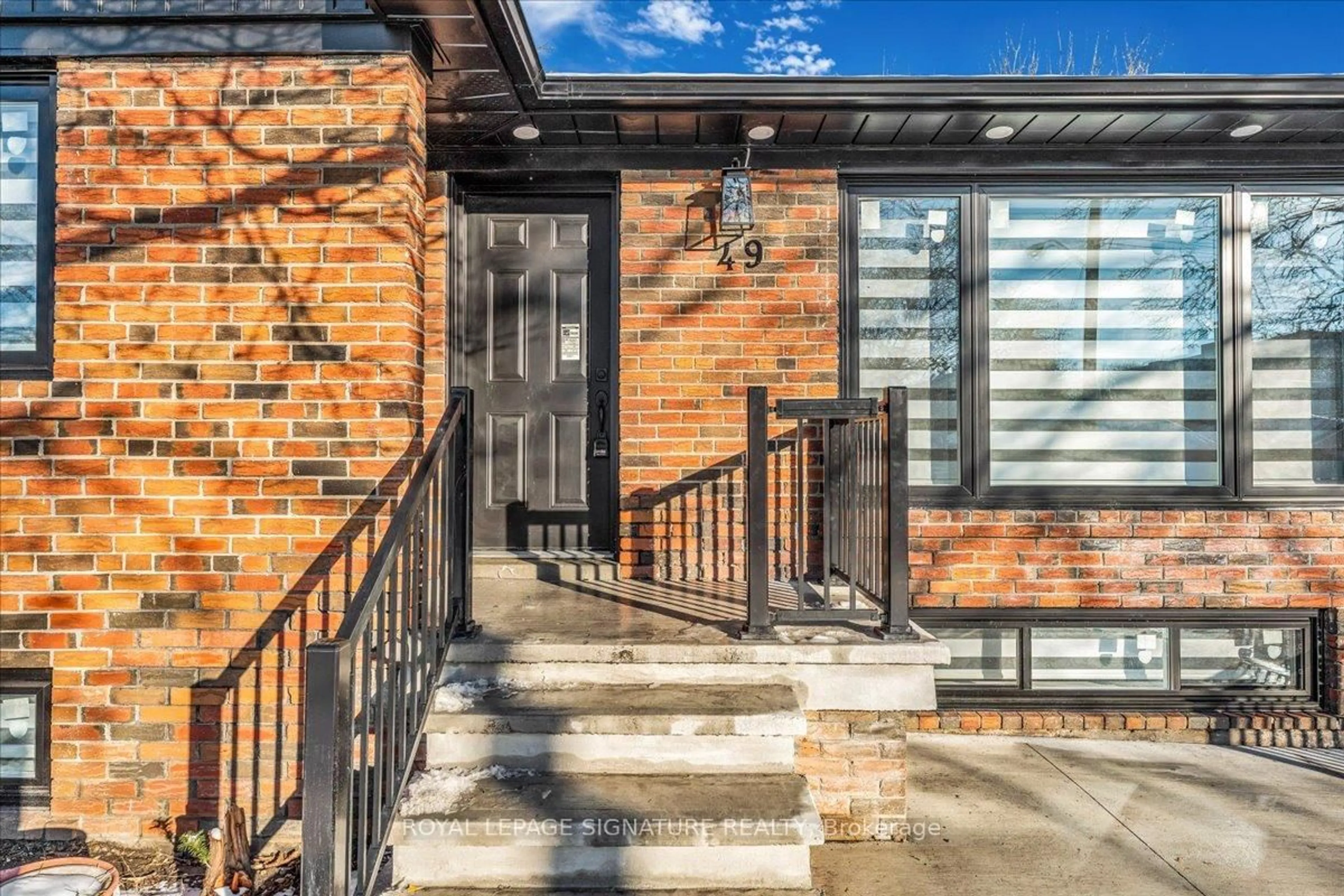 Home with brick exterior material, street for 49 Ivordale Cres, Toronto Ontario M1R 2W7