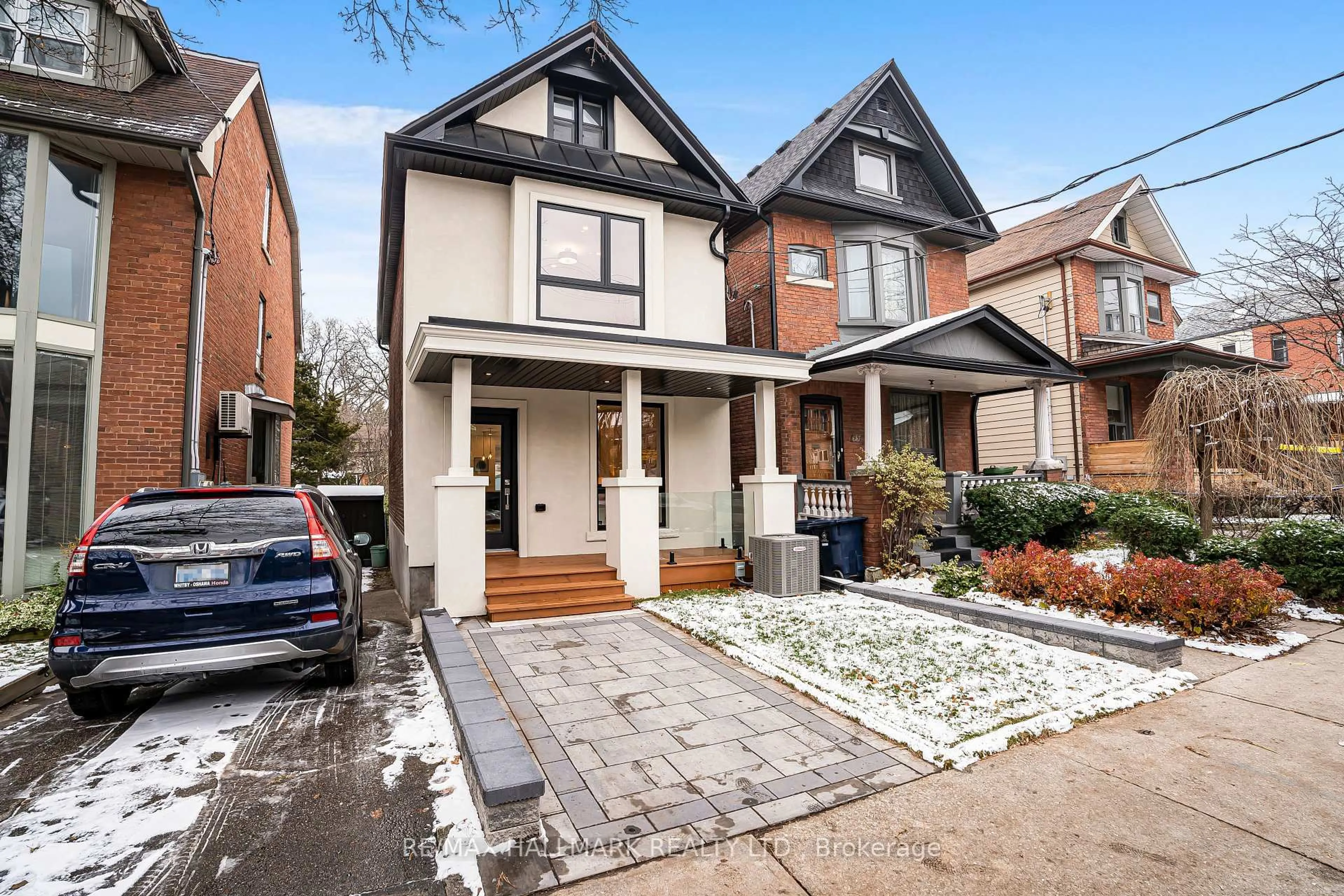 Home with brick exterior material, street for 47 Harcourt Ave, Toronto Ontario M4J 1J3