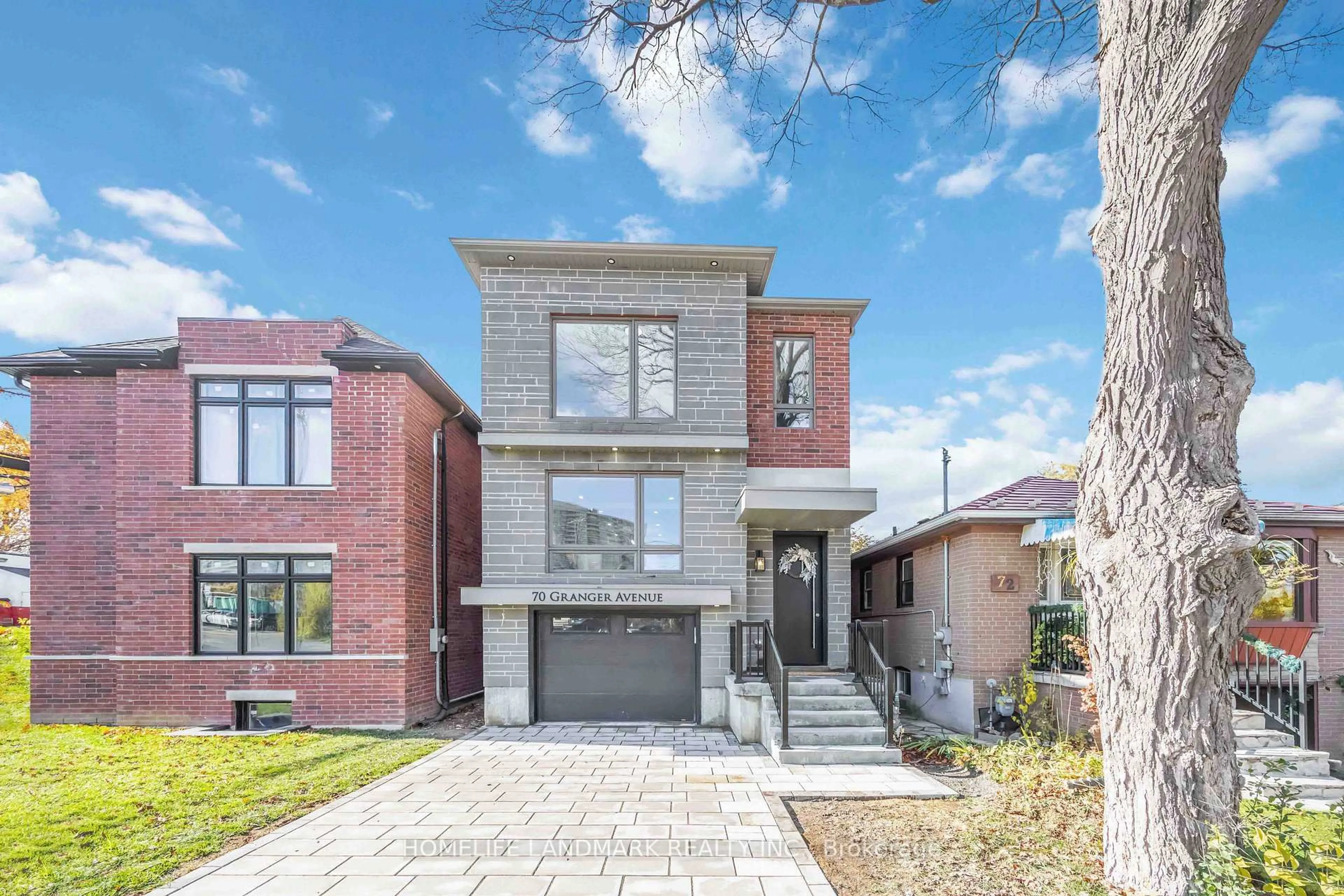 Home with brick exterior material, street for 70 Granger Ave, Toronto Ontario M1K 3L3