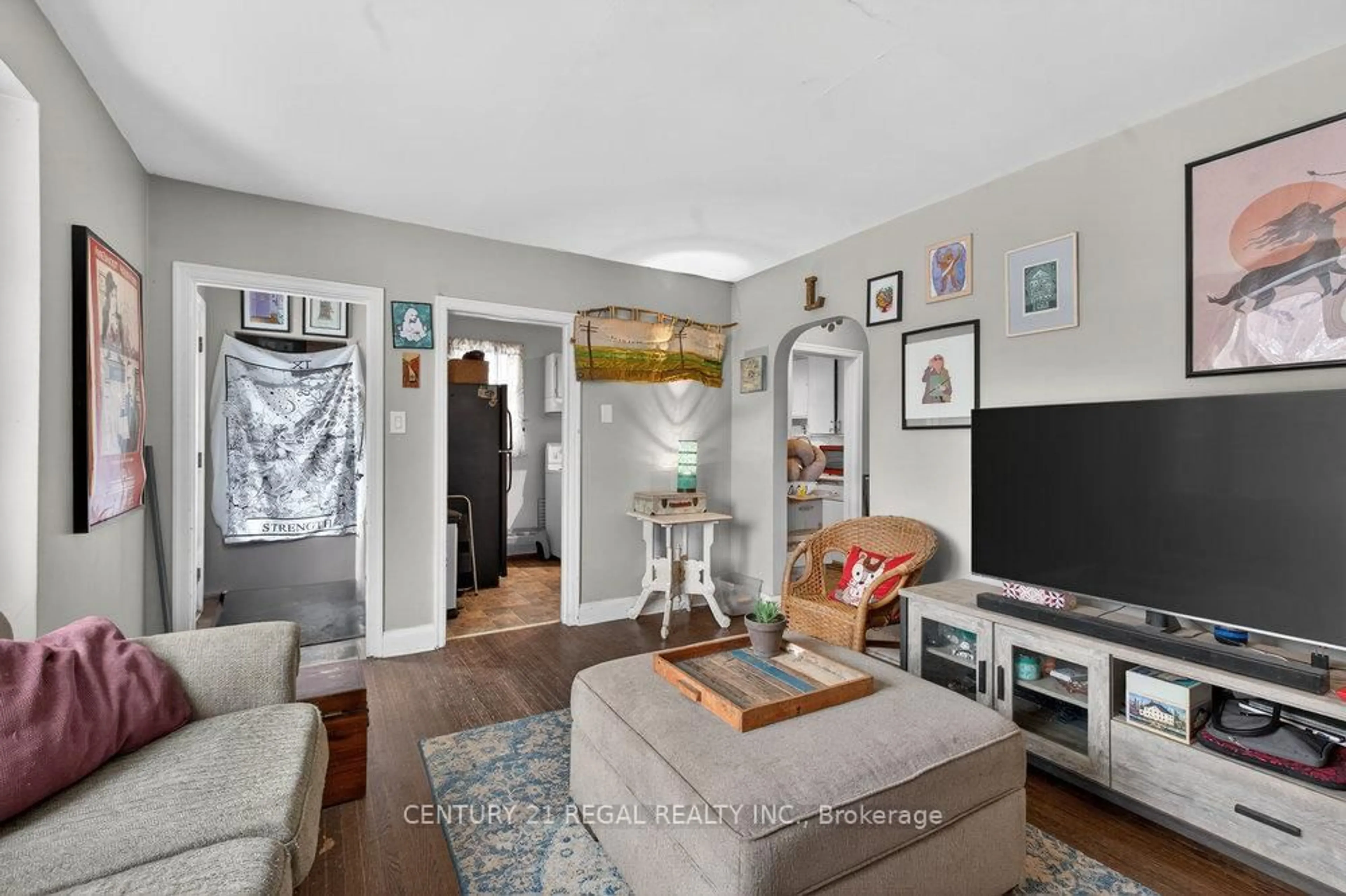 Living room with furniture, unknown for 24 Roosevelt Ave, Ajax Ontario L1S 2L2