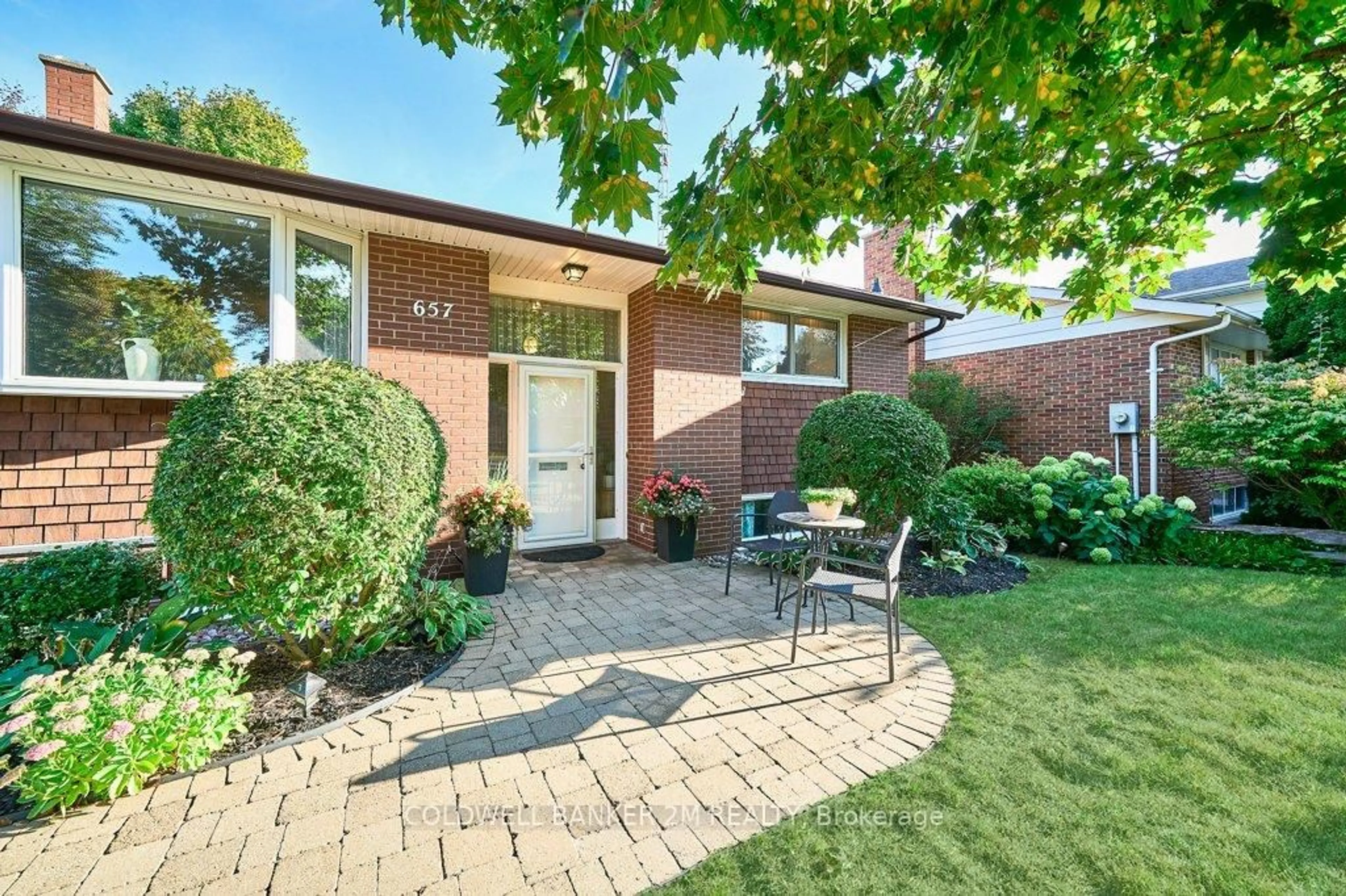 Home with brick exterior material, street for 657 Balmoral Dr, Oshawa Ontario L1J 3A6