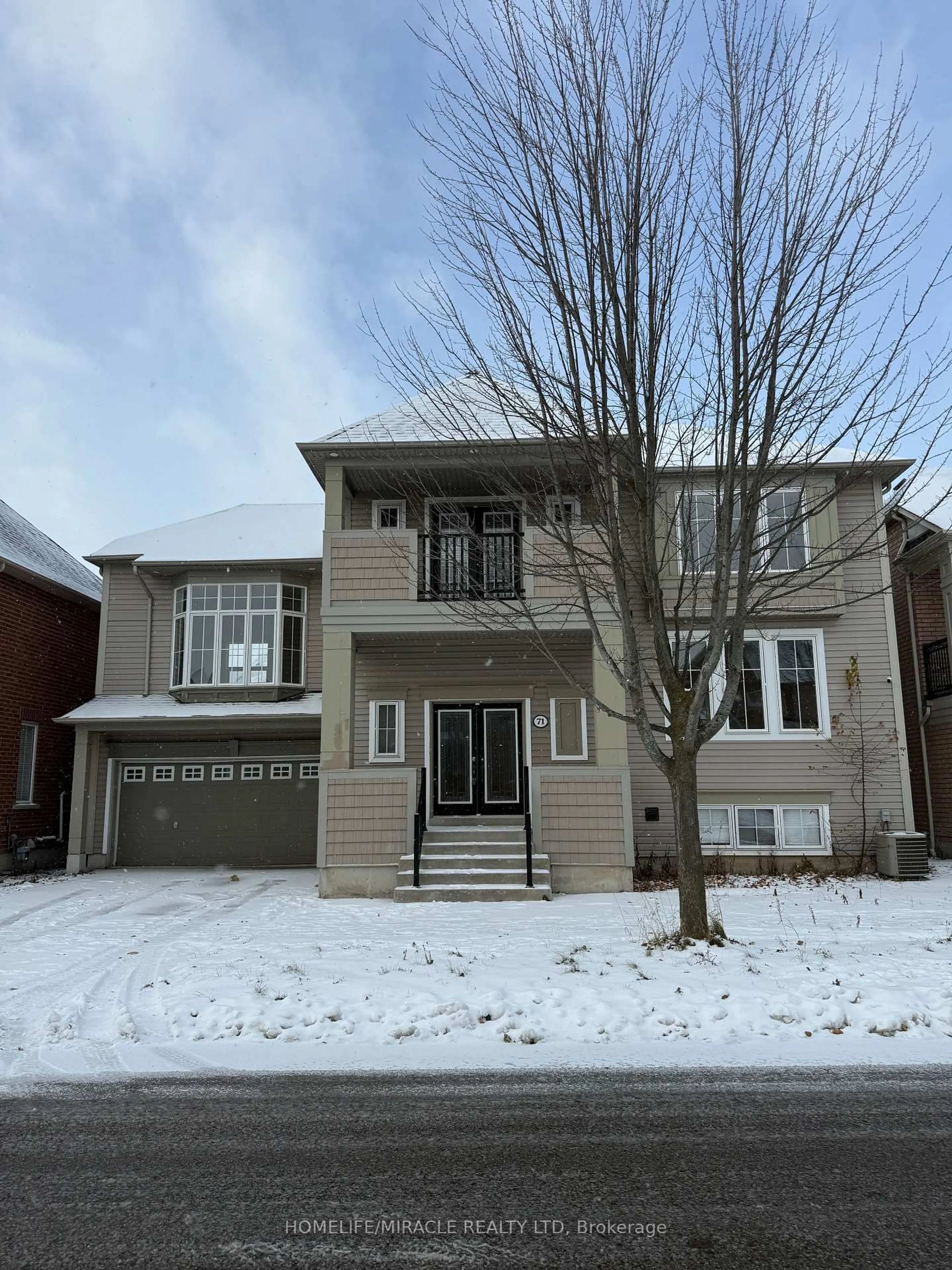 Home with brick exterior material, street for 71 Seward Cres, Ajax Ontario L1Z 2B9