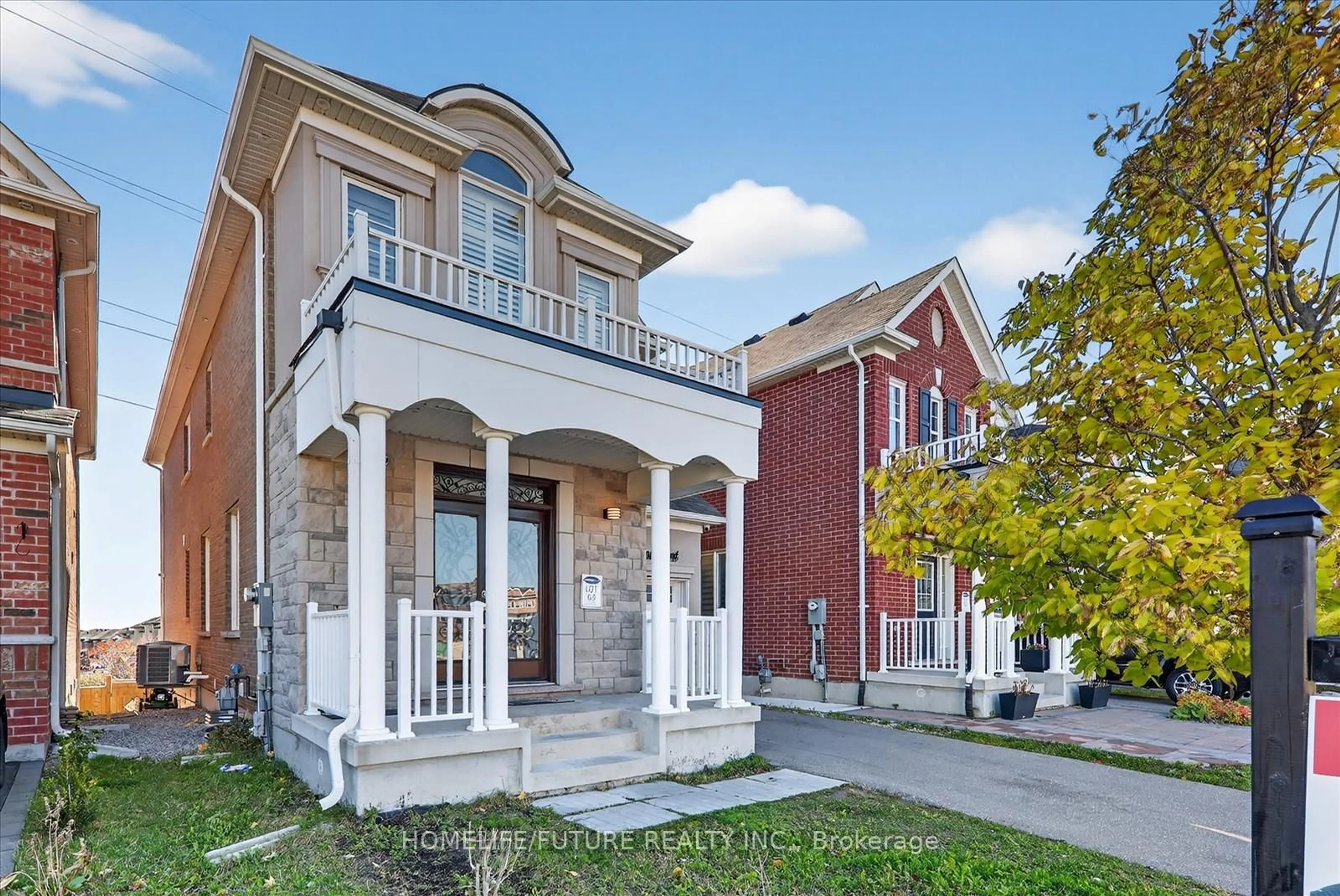 Home with brick exterior material, street for 1010 Dashwood Crt, Pickering Ontario L1V 2P8