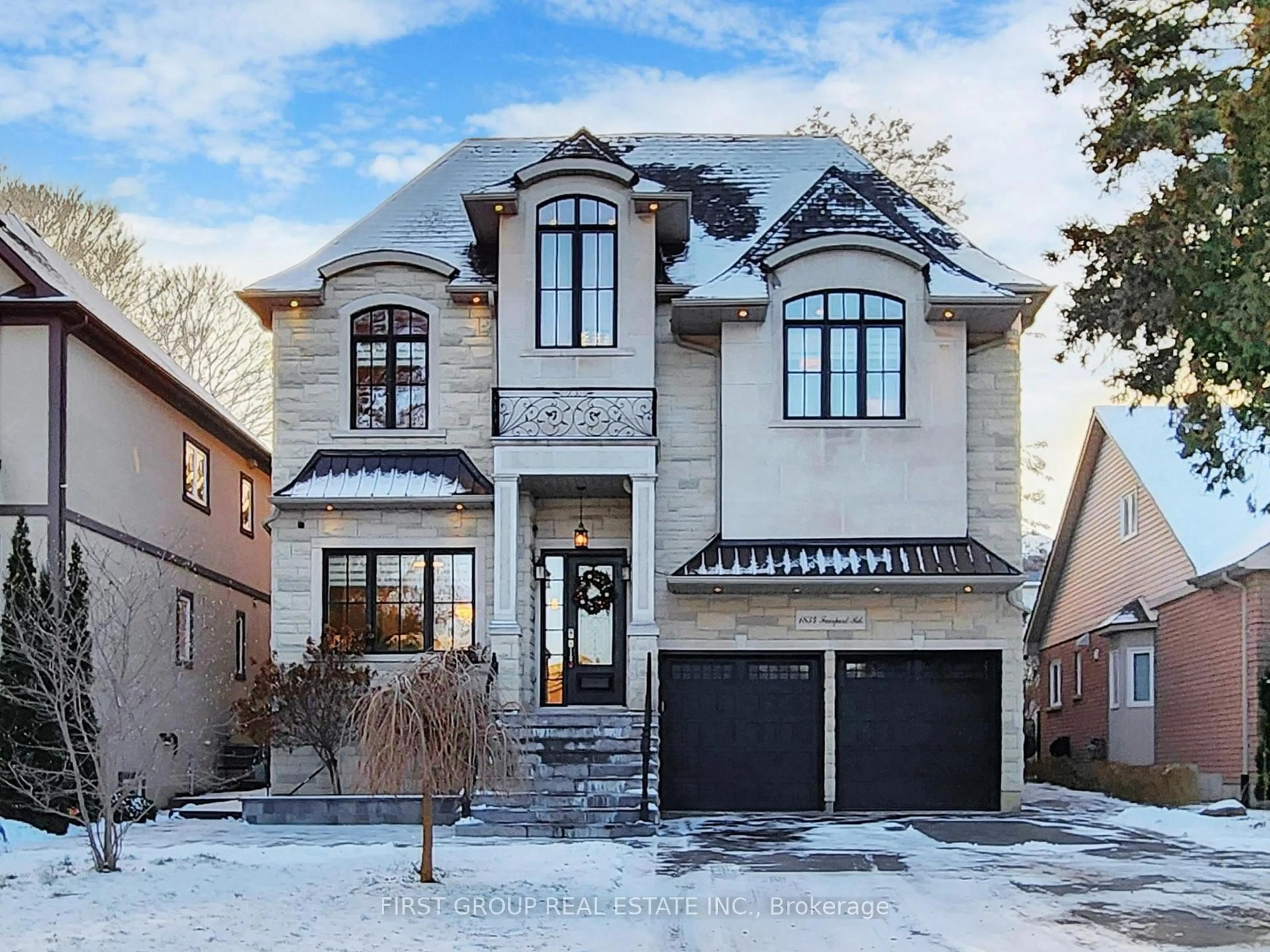 Home with brick exterior material, street for 1834 Fairport Rd, Pickering Ontario L1V 1T3