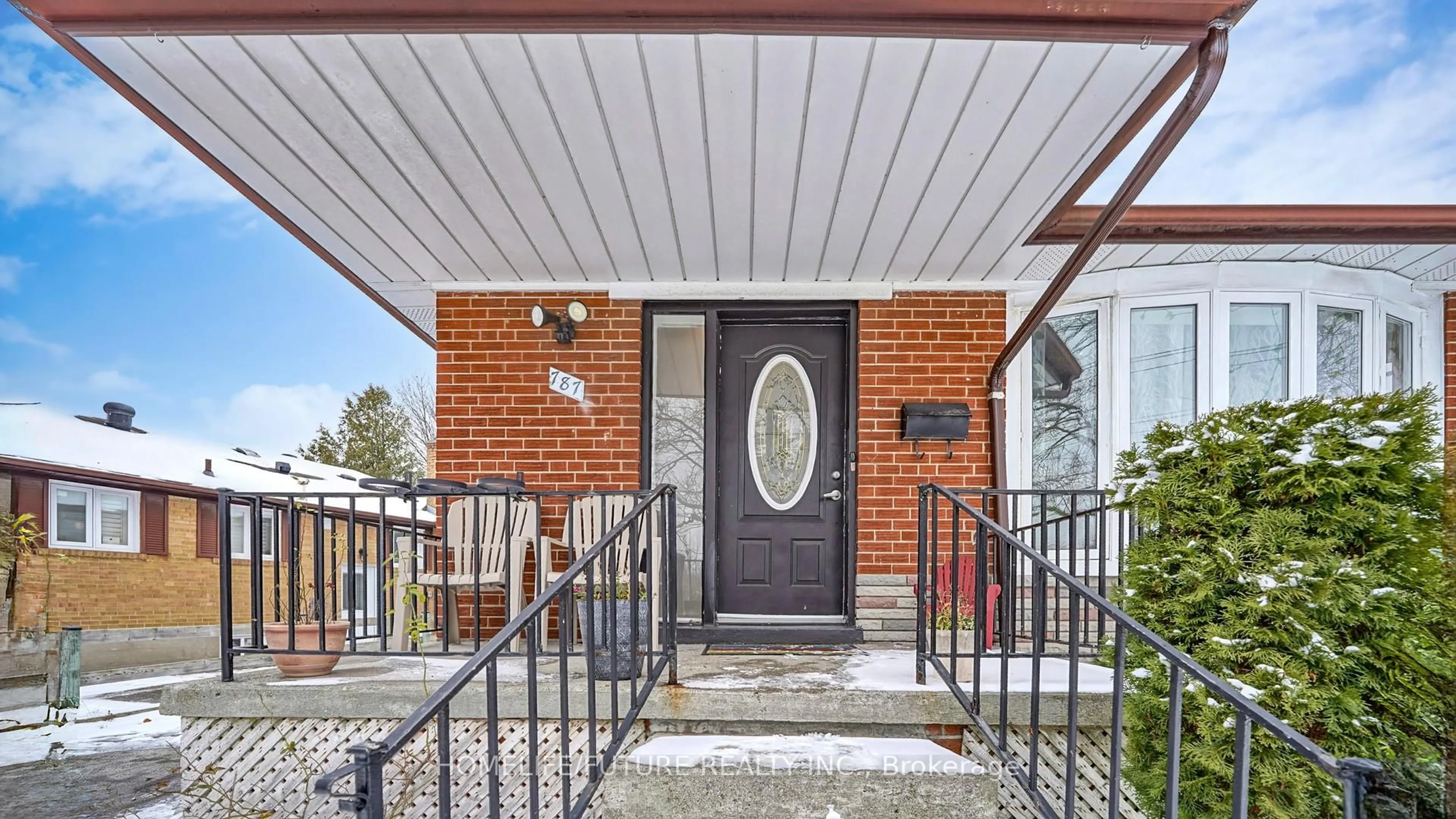 Home with brick exterior material, street for 787 Brimorton Dr, Toronto Ontario M1G 2S8