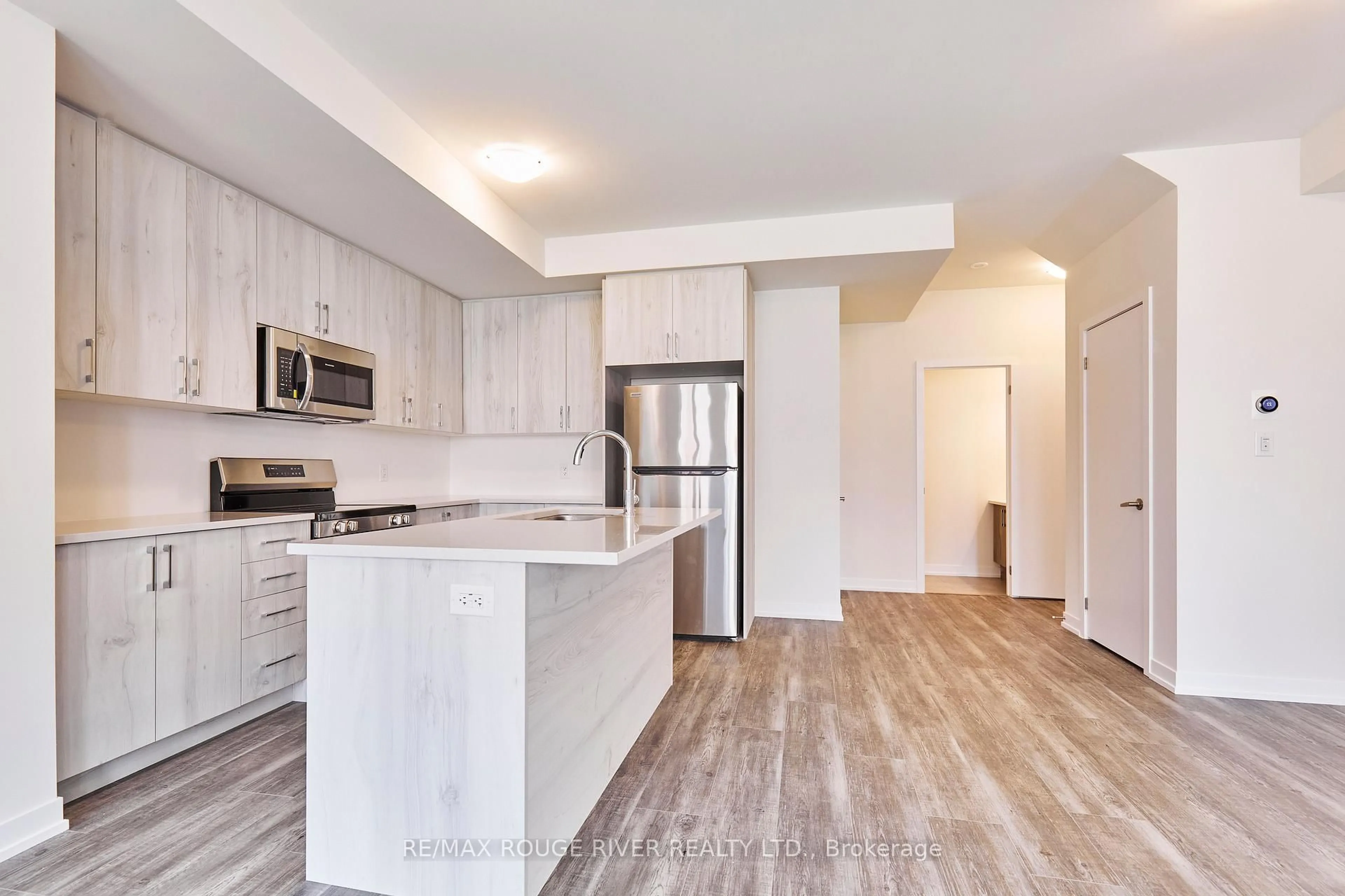 Open concept kitchen, unknown for 106 Ziibi Way, Clarington Ontario L1B 0W5