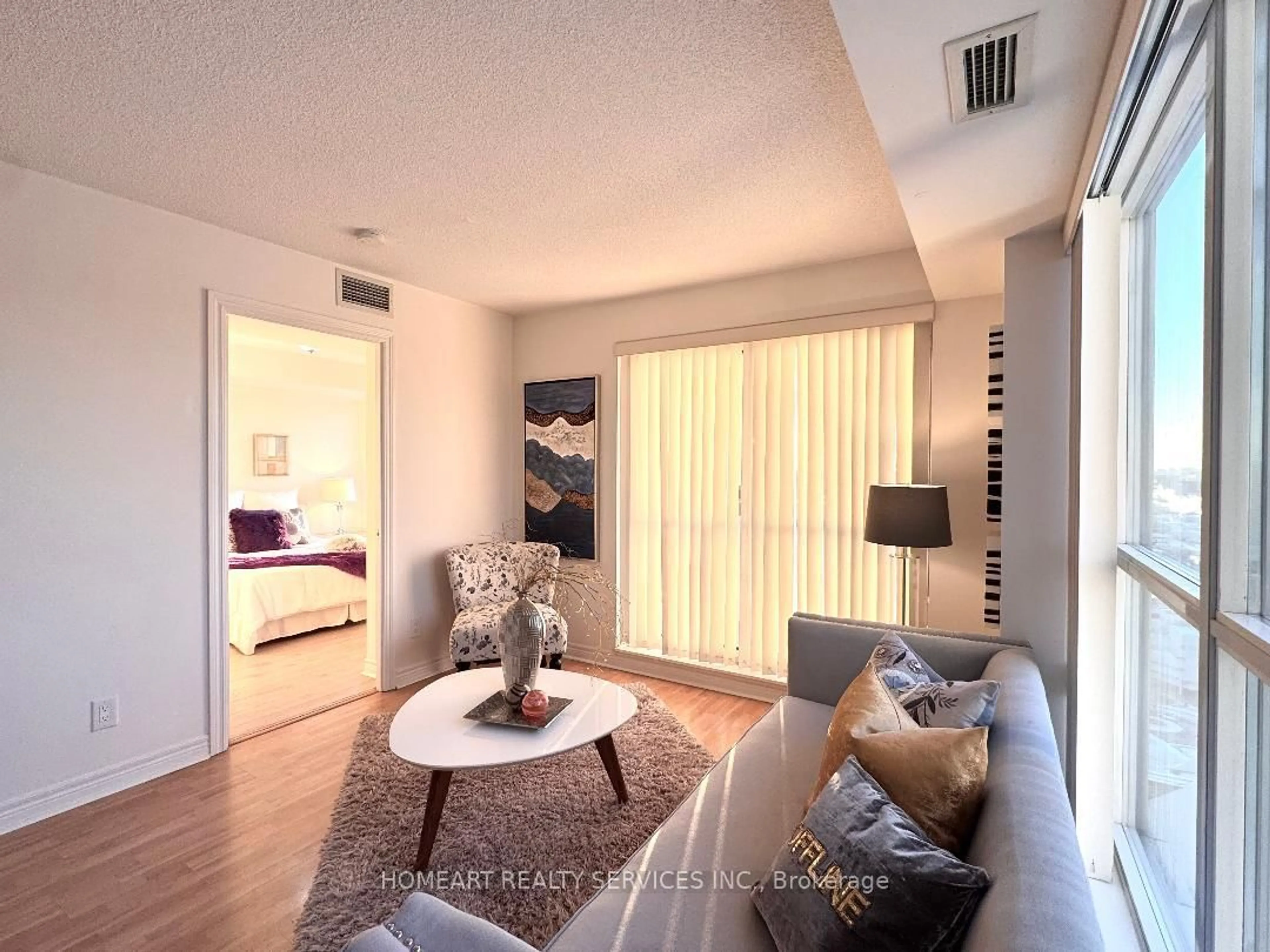 Living room with furniture, unknown for 60 Town Centre Crt #2702, Toronto Ontario M1P 0B1