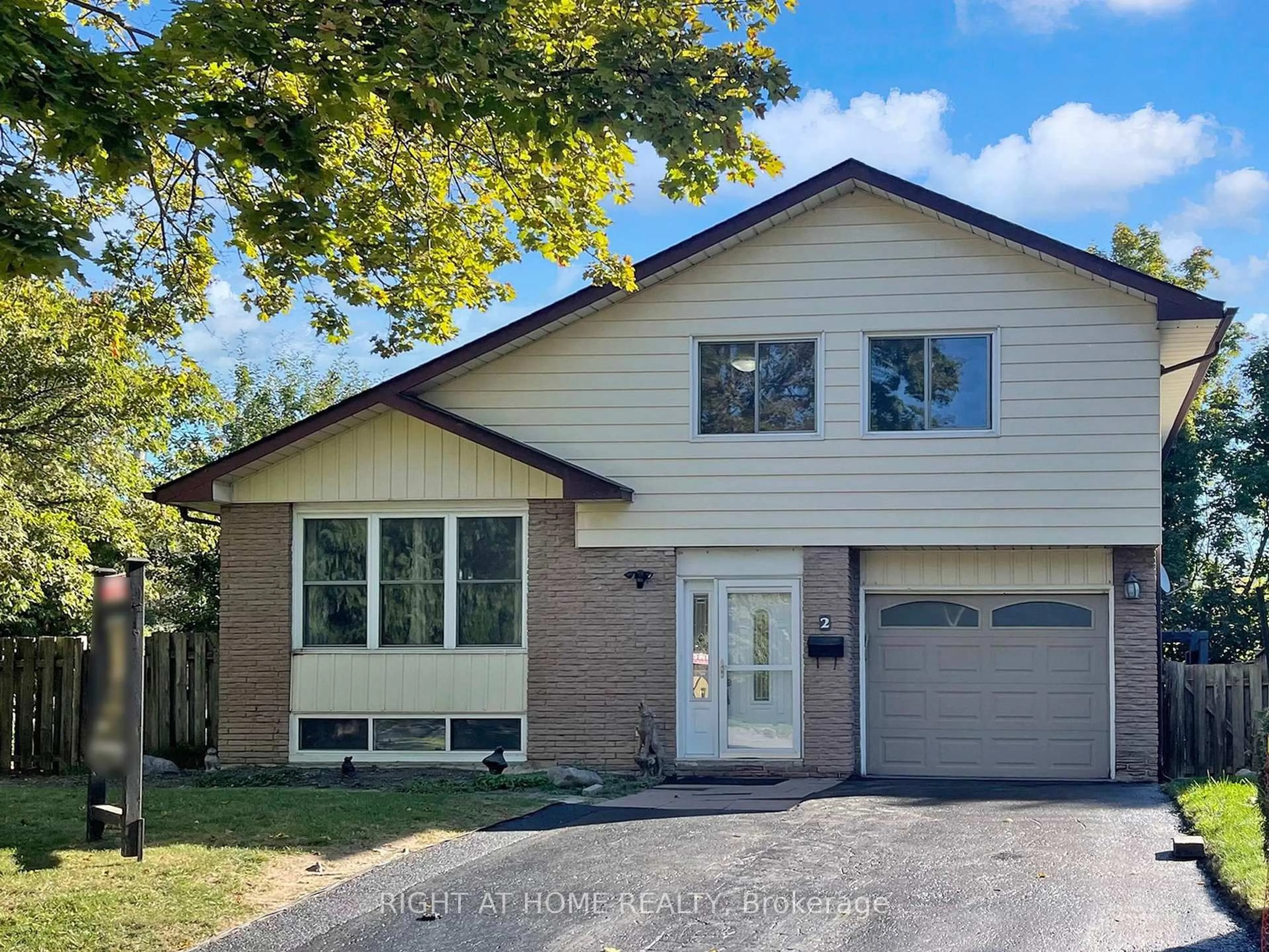 Home with brick exterior material, street for 2 Hetherington Dr, Clarington Ontario L1C 3R1