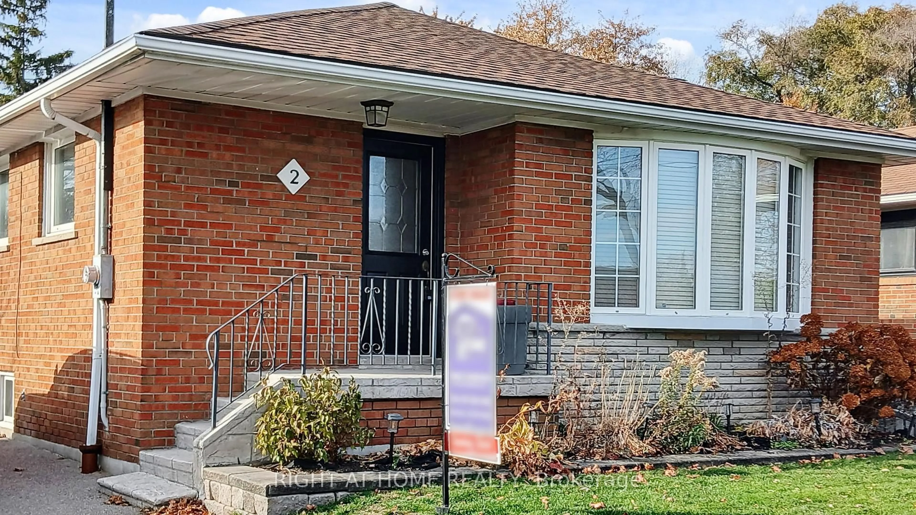 Home with brick exterior material, street for 2 Barnes Cres, Toronto Ontario M1G 1Z9