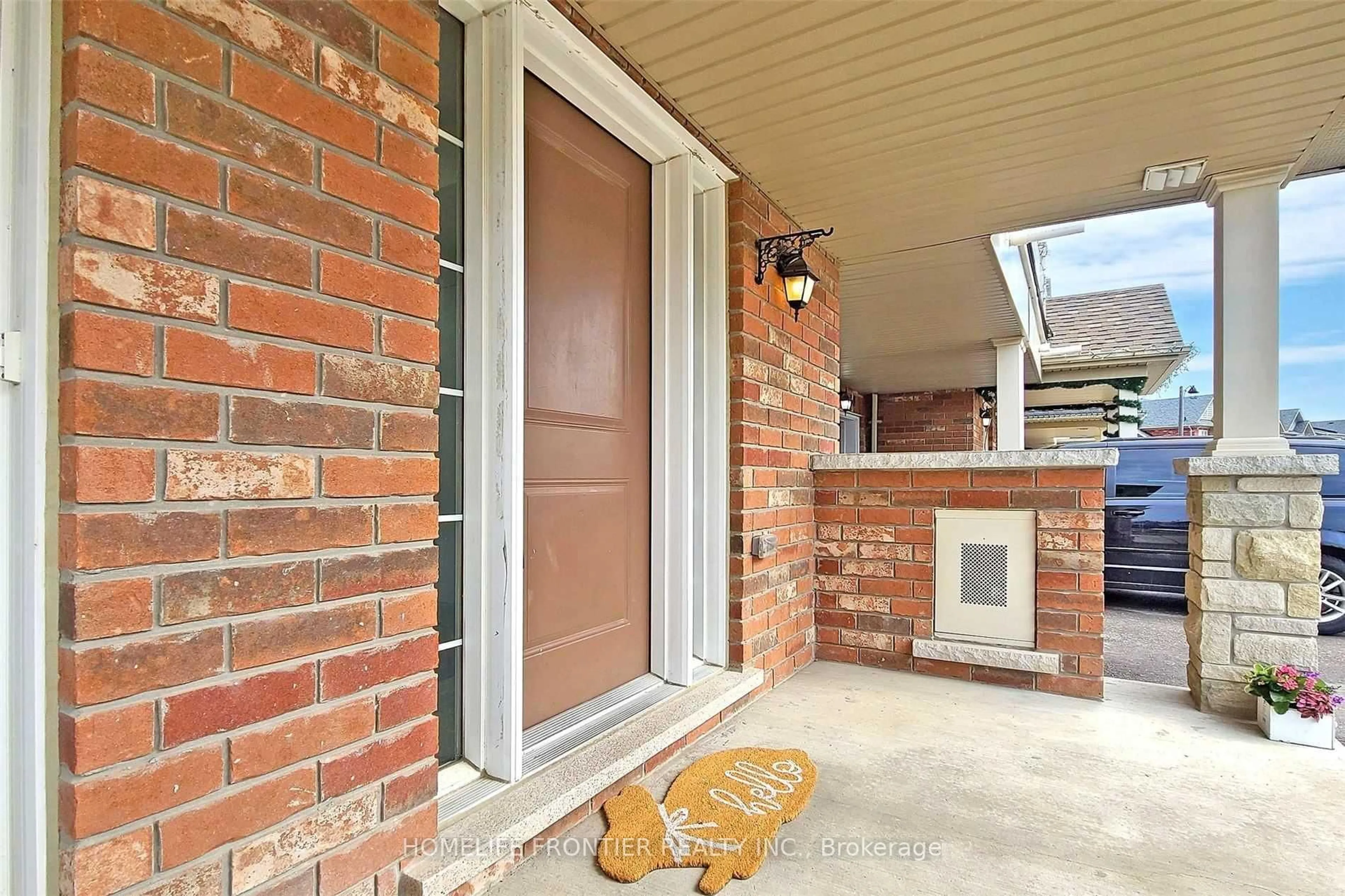 Home with brick exterior material, street for 46 Artania St, Oshawa Ontario L1L 0E7