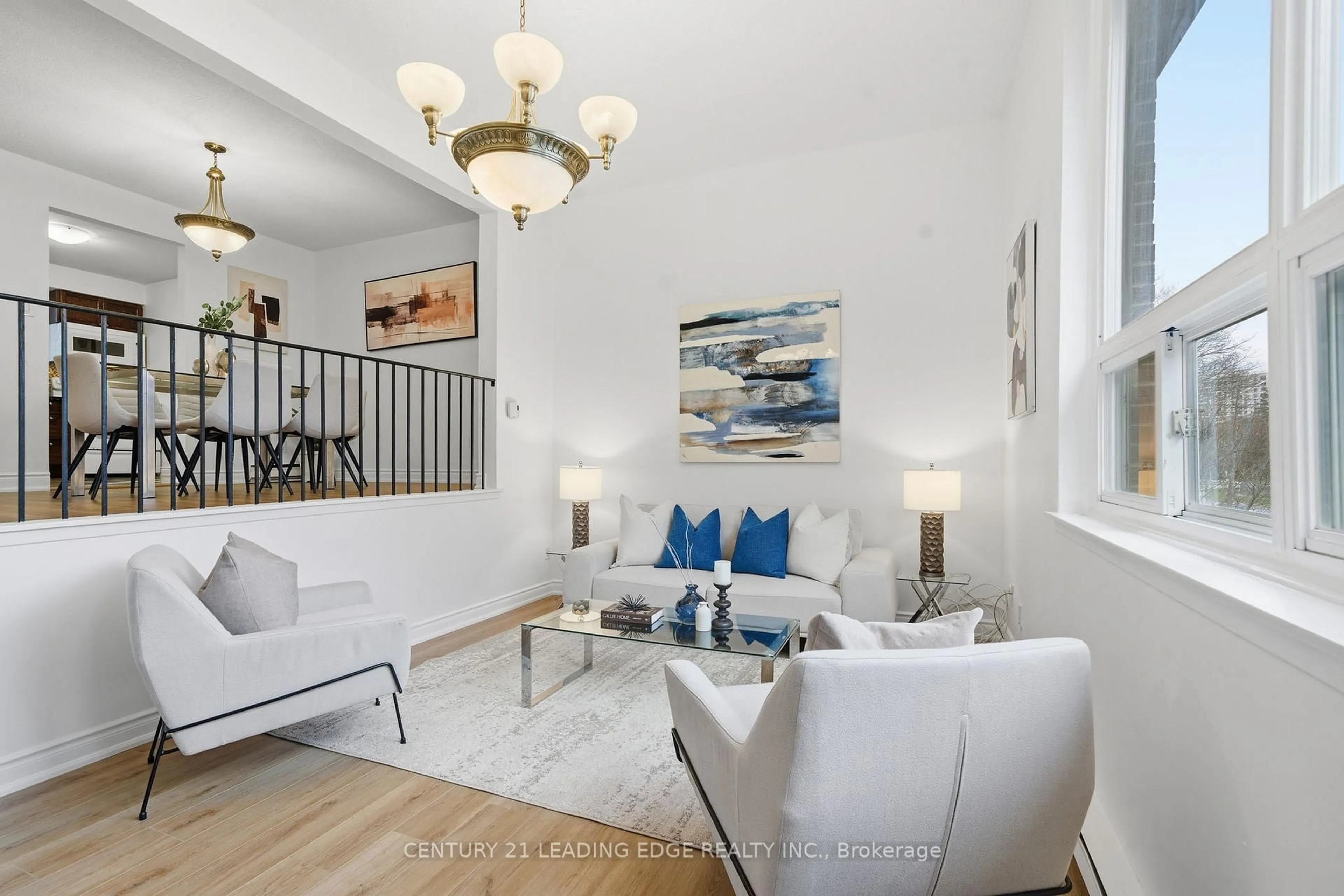 Living room with furniture, unknown for 1310 Fieldlight Blvd #2, Pickering Ontario L1V 2Y8