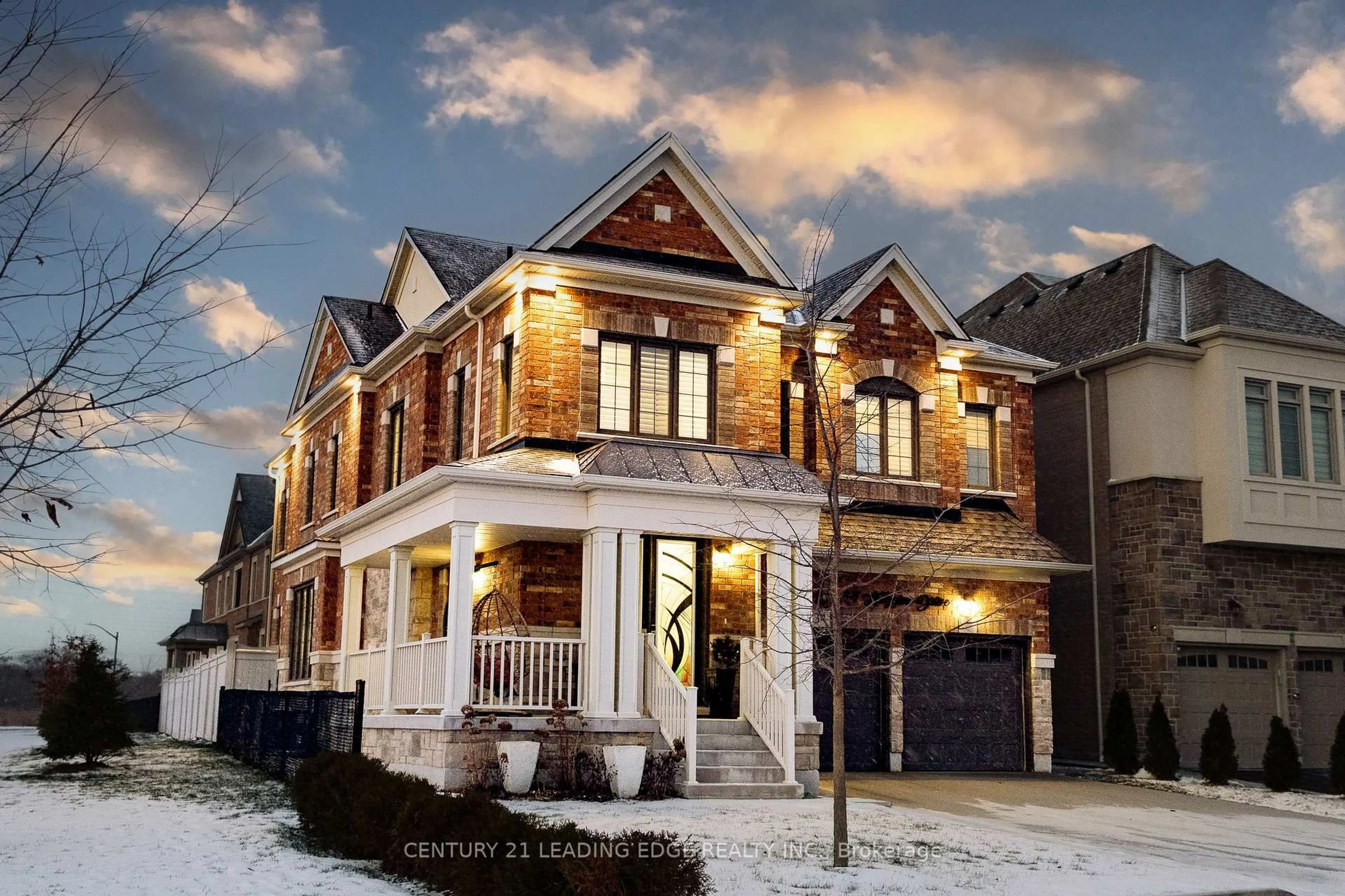 Home with brick exterior material, street for 34 Huggins Dr, Whitby Ontario L1P 0N4