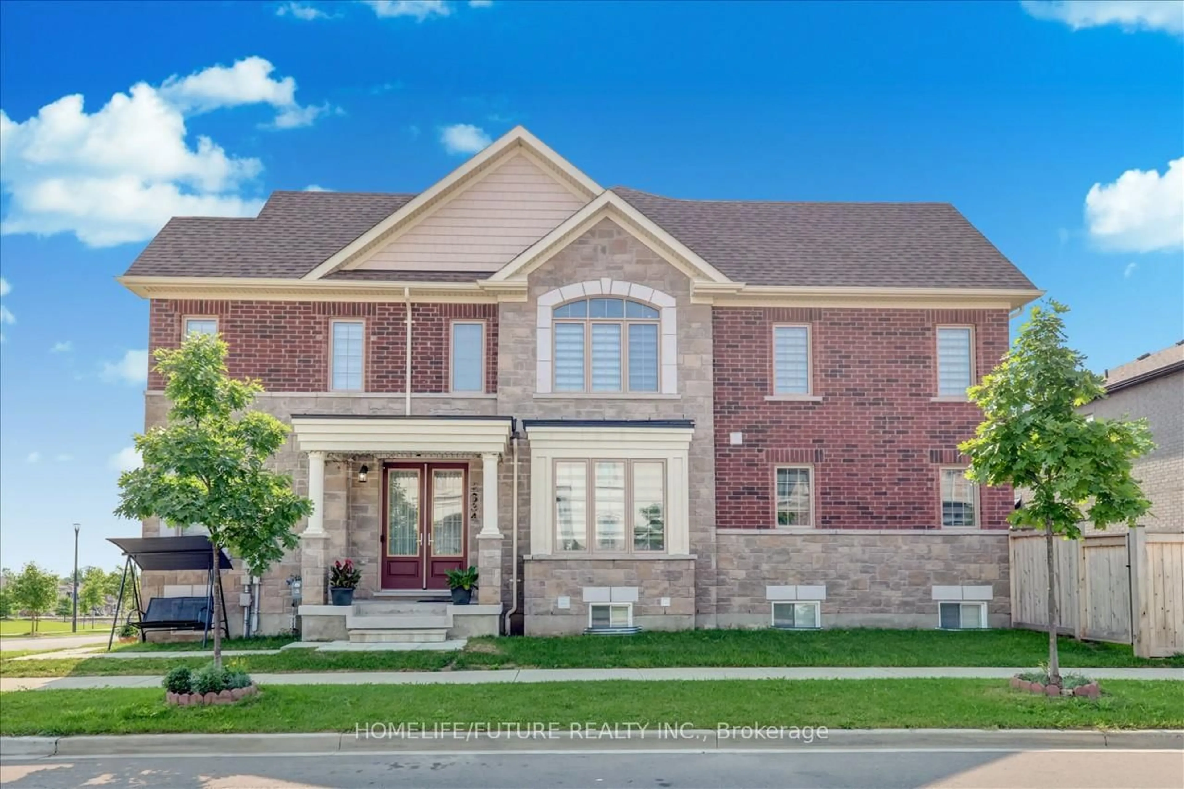 Home with brick exterior material, street for 2634 Sapphire Dr, Pickering Ontario L1X 0H3