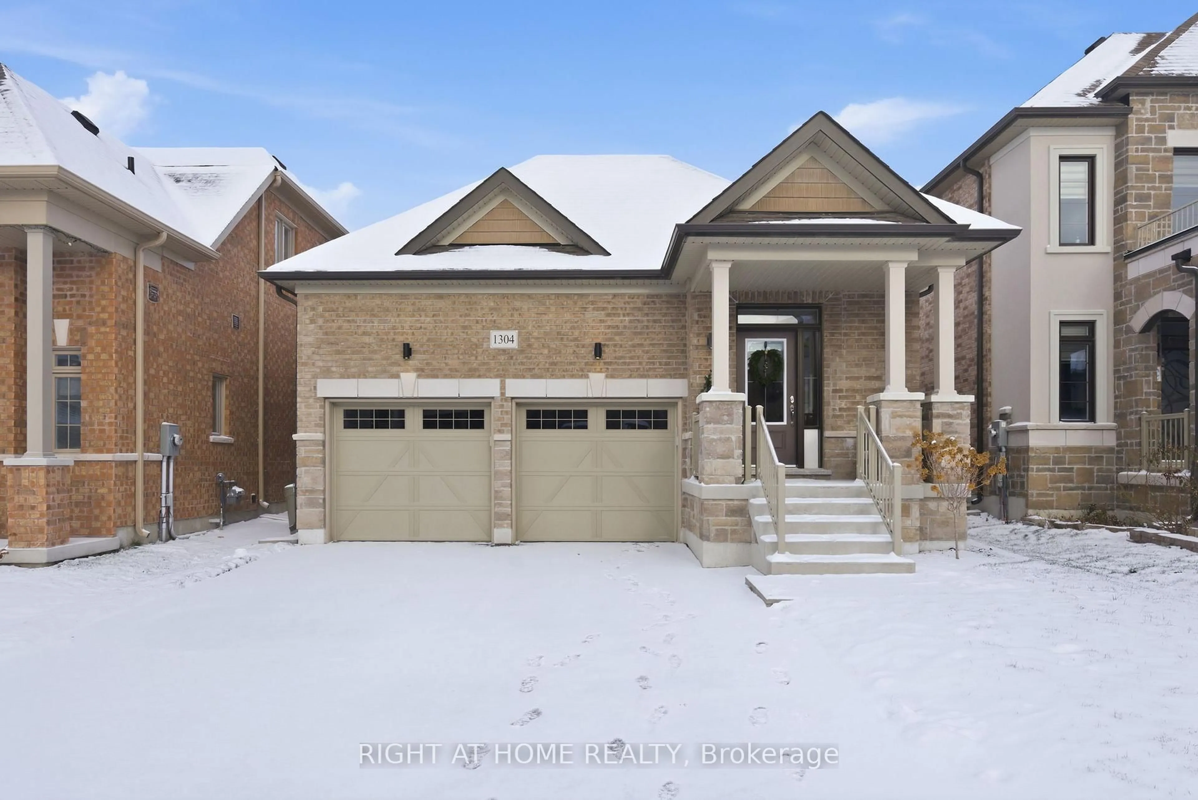 Home with brick exterior material, street for 1304 Apollo St, Oshawa Ontario L1K 3E6