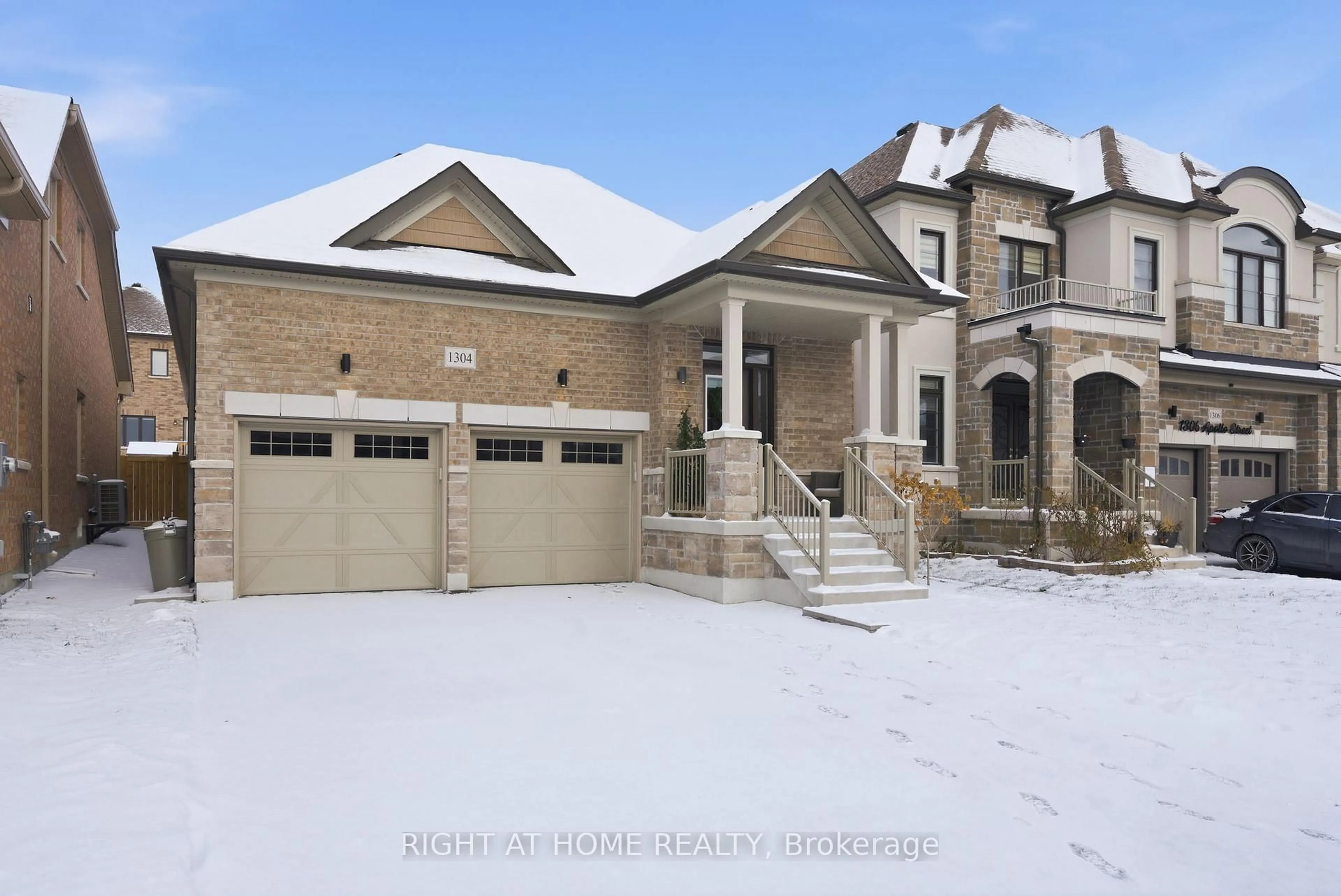 Home with brick exterior material, street for 1304 Apollo St, Oshawa Ontario L1K 3E6