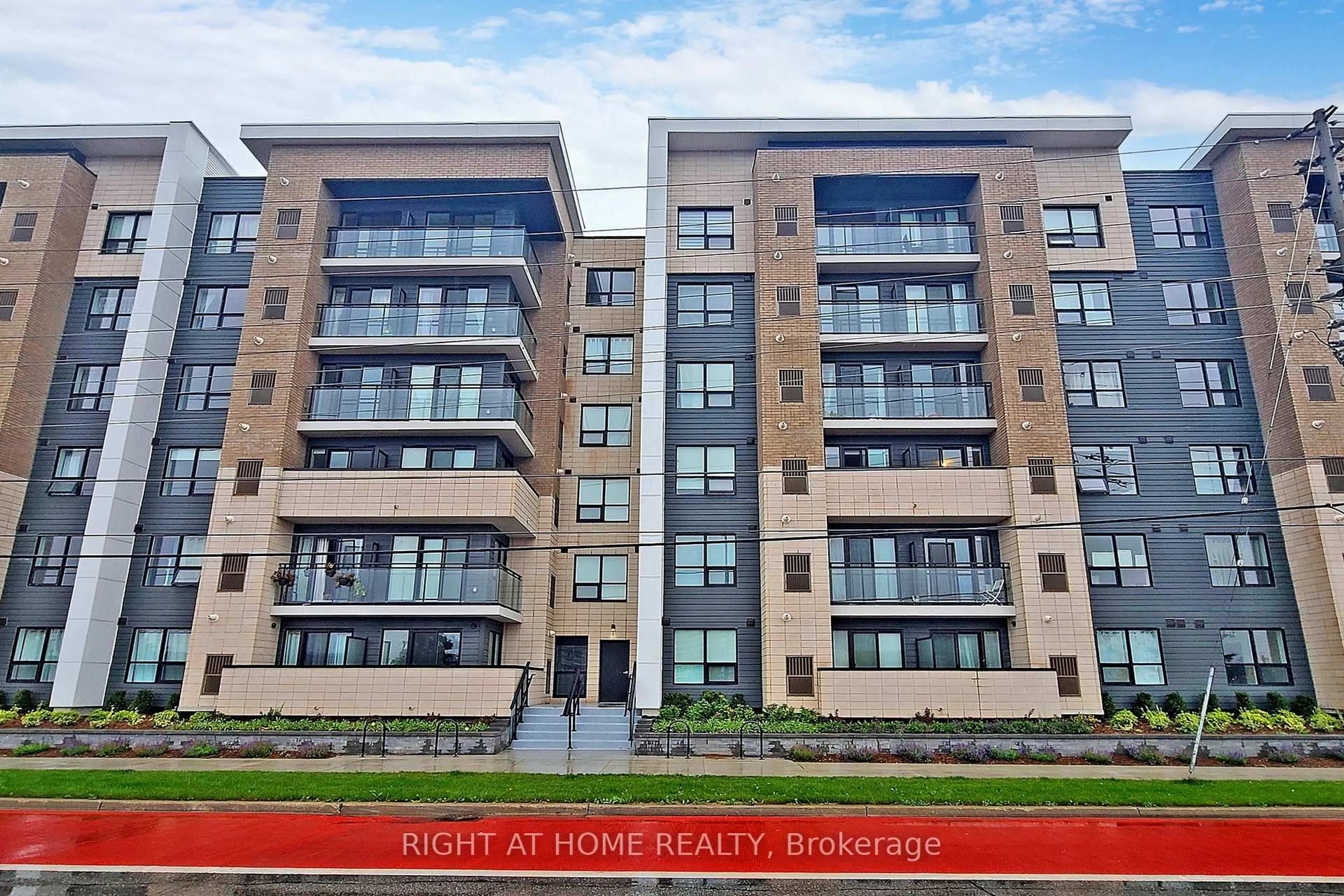 A pic from outside/outdoor area/front of a property/back of a property/a pic from drone, unknown for 1 Falaise Rd #620, Toronto Ontario M1E 0B9