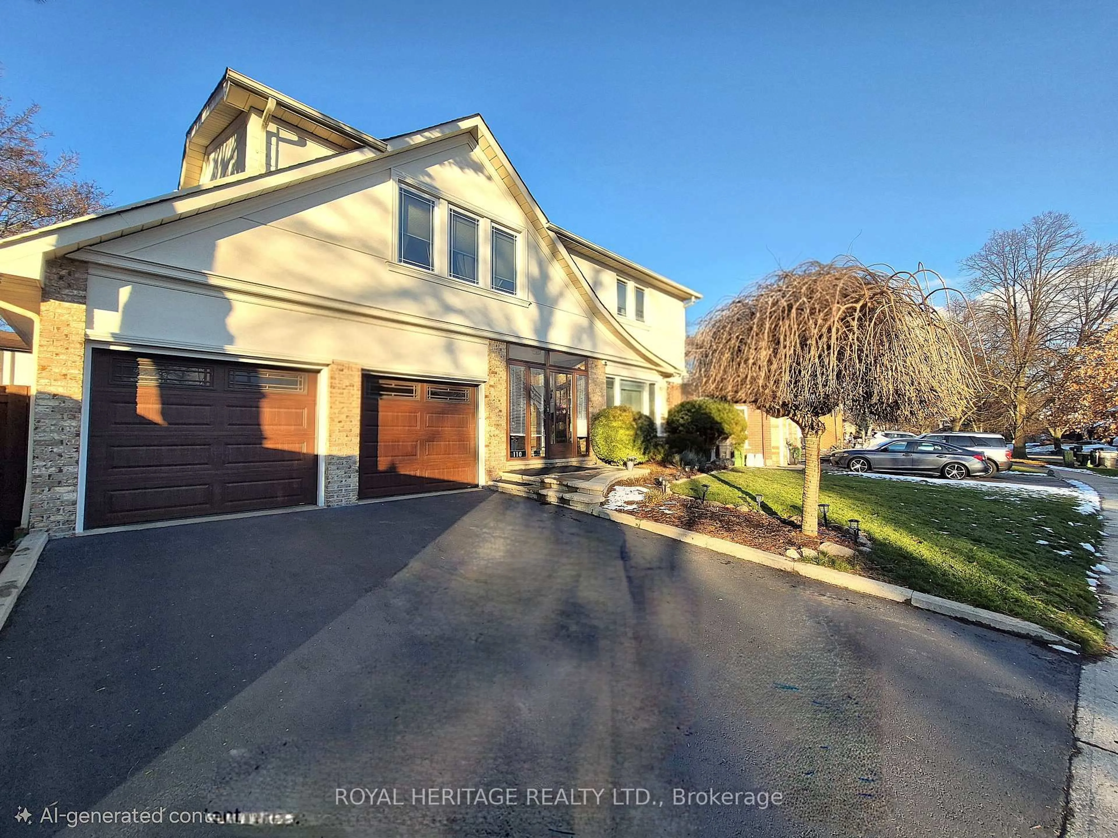 A pic from outside/outdoor area/front of a property/back of a property/a pic from drone, street for 110 Acheson Blvd, Toronto Ontario M1C 3E6