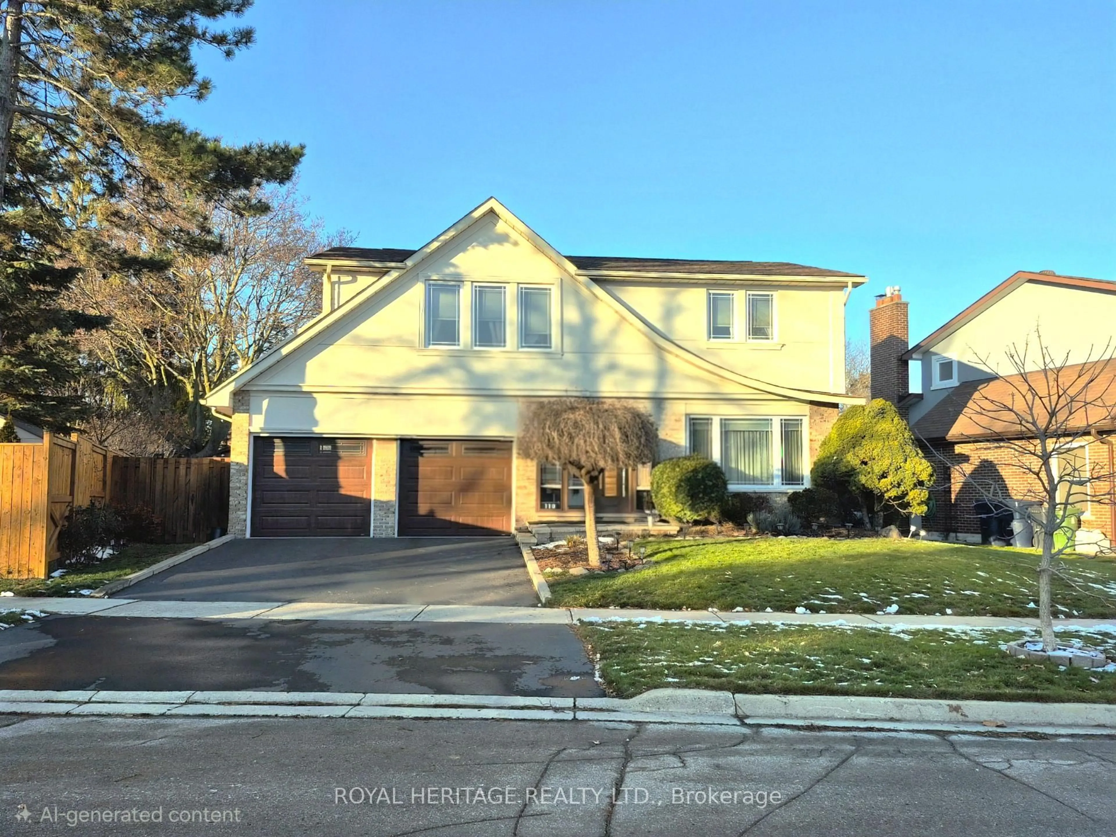 A pic from outside/outdoor area/front of a property/back of a property/a pic from drone, street for 110 Acheson Blvd, Toronto Ontario M1C 3E6